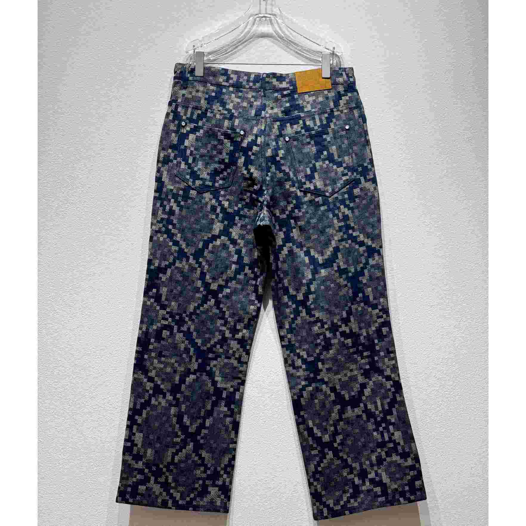 Louis Vuitton Graphic Denim Skate Pants   - PerfectKickZ