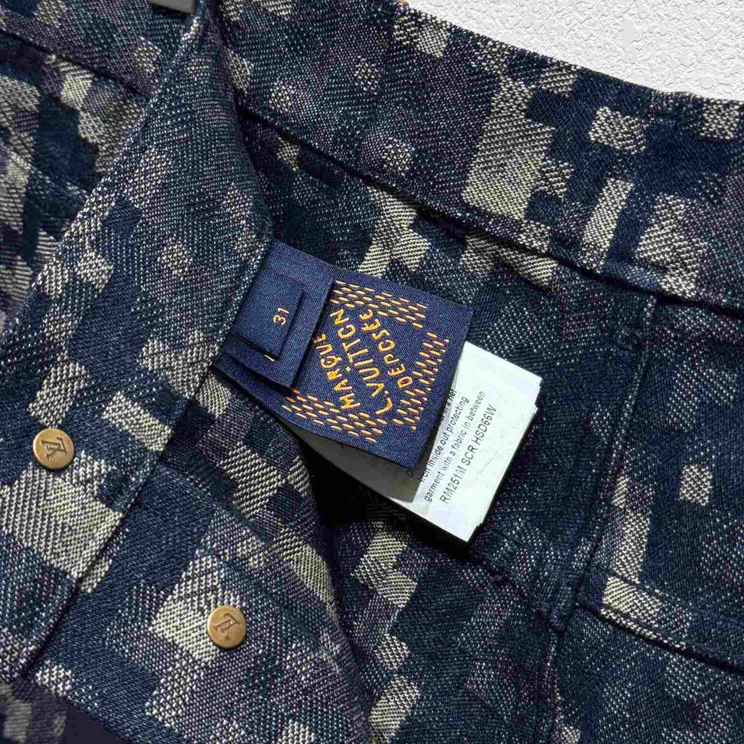 Louis Vuitton Graphic Denim Skate Pants   - PerfectKickZ