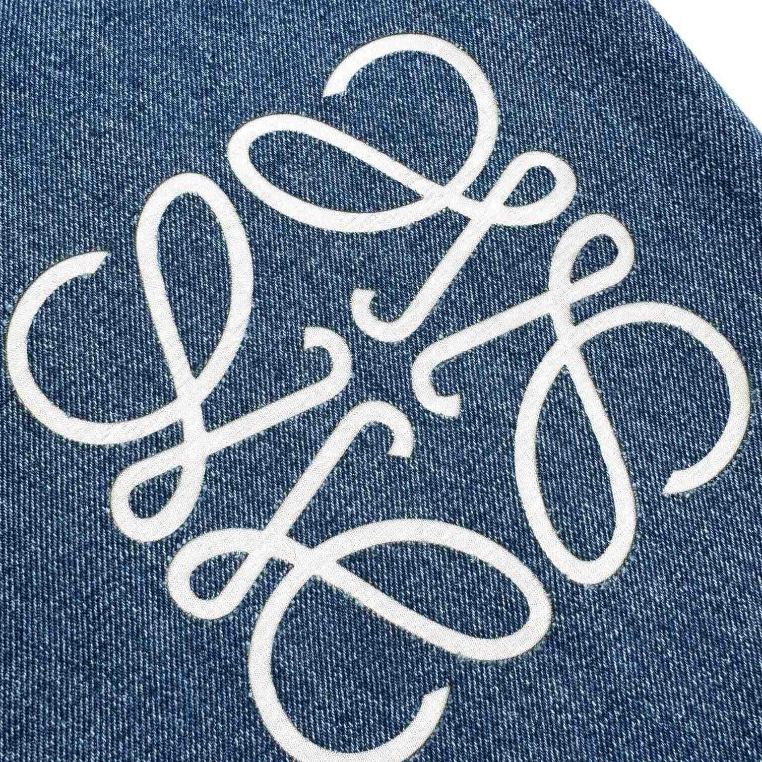 Loewe Anagram Baggy Jeans 'Blue Denim' - PerfectKickZ