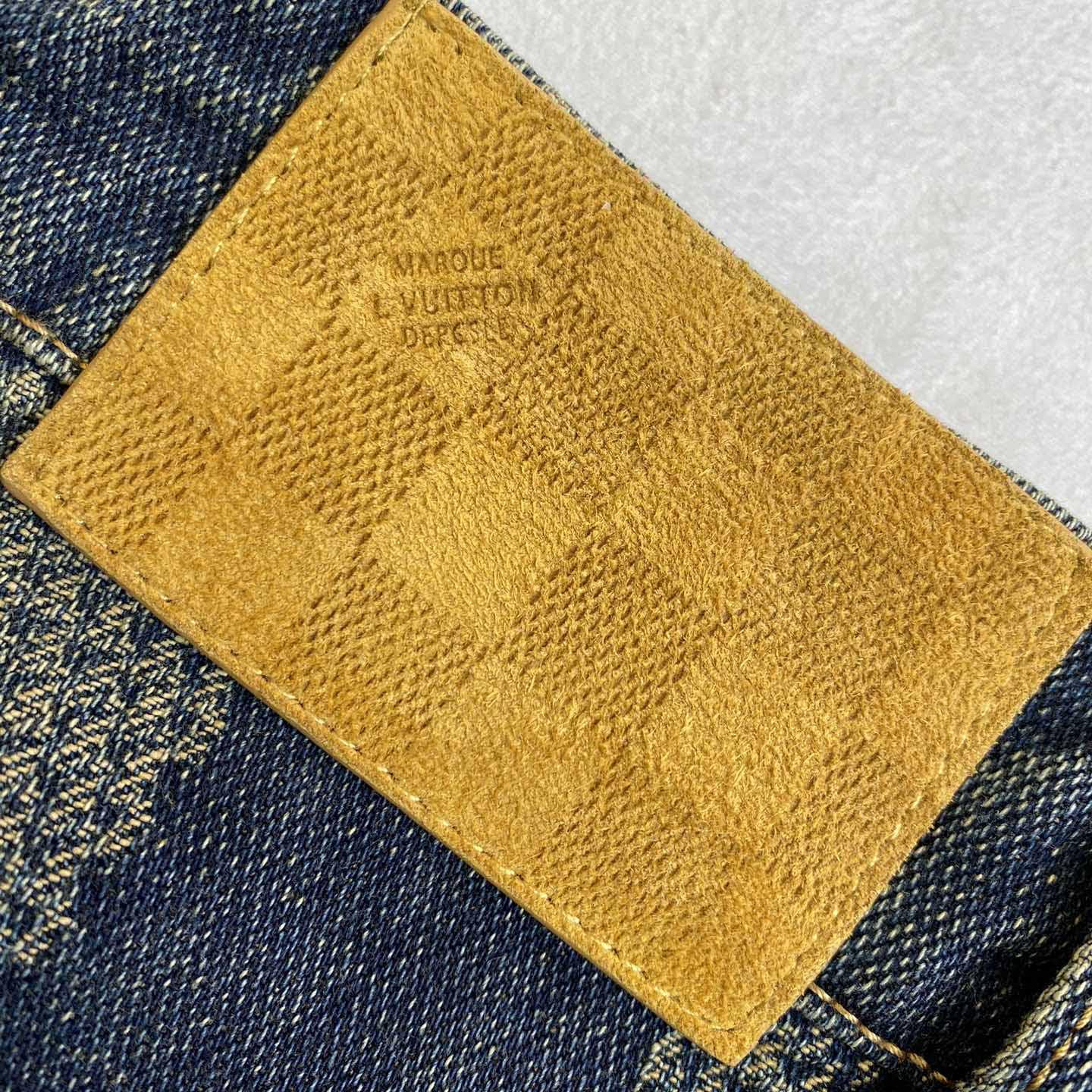Louis Vuitton Damier Denim Pants - PerfectKickZ