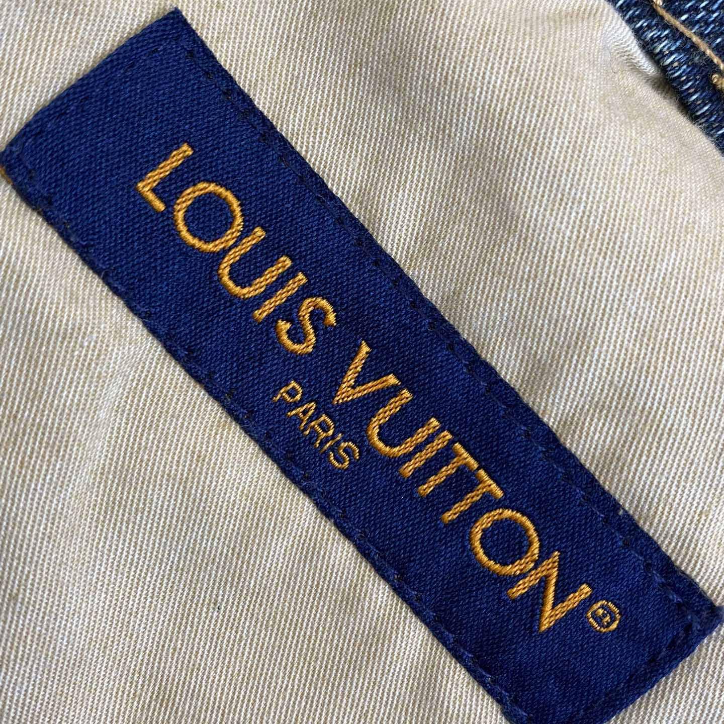 Louis Vuitton Damier Denim Pants - PerfectKickZ