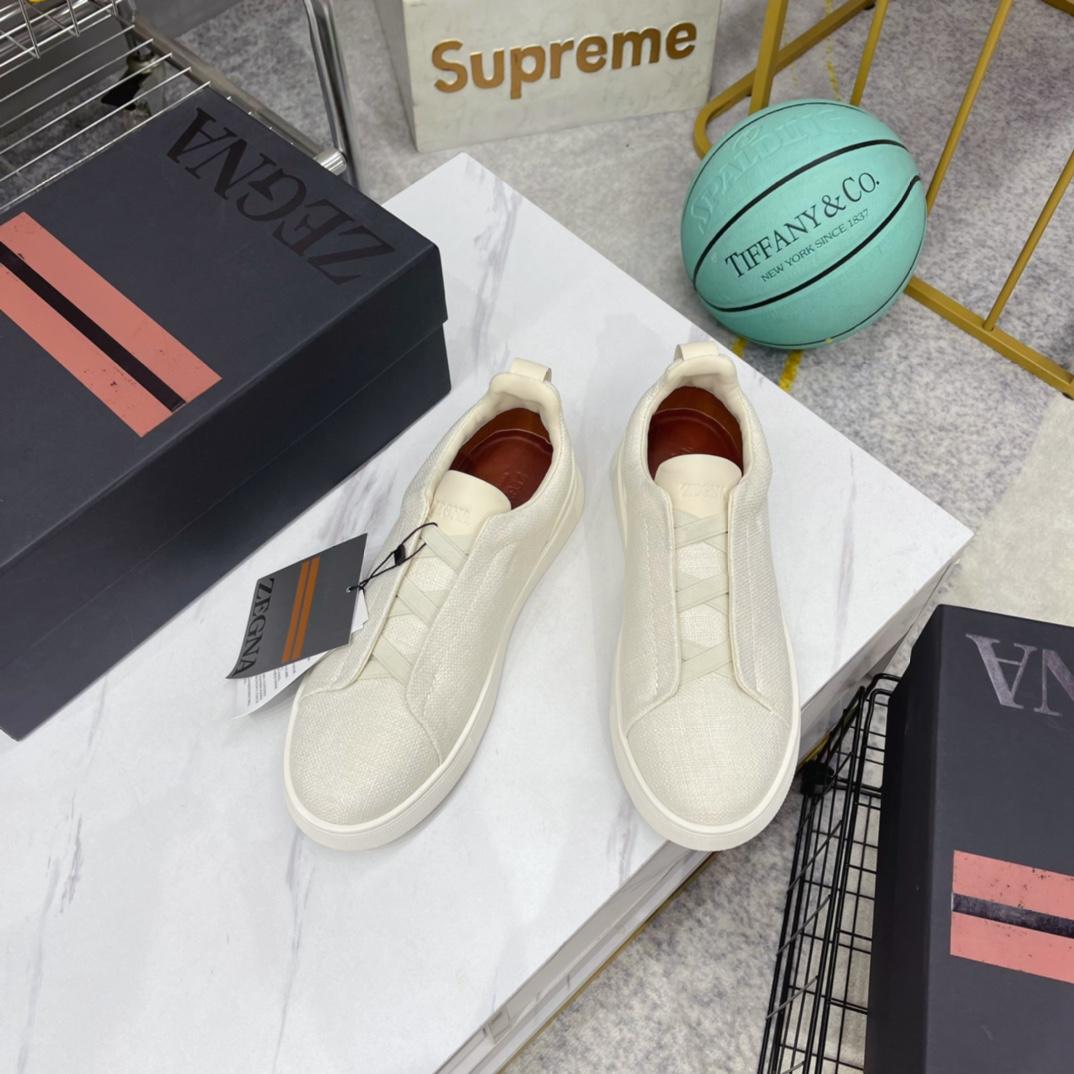 Zegna Triple Stitch Sneakers - PerfectKickZ