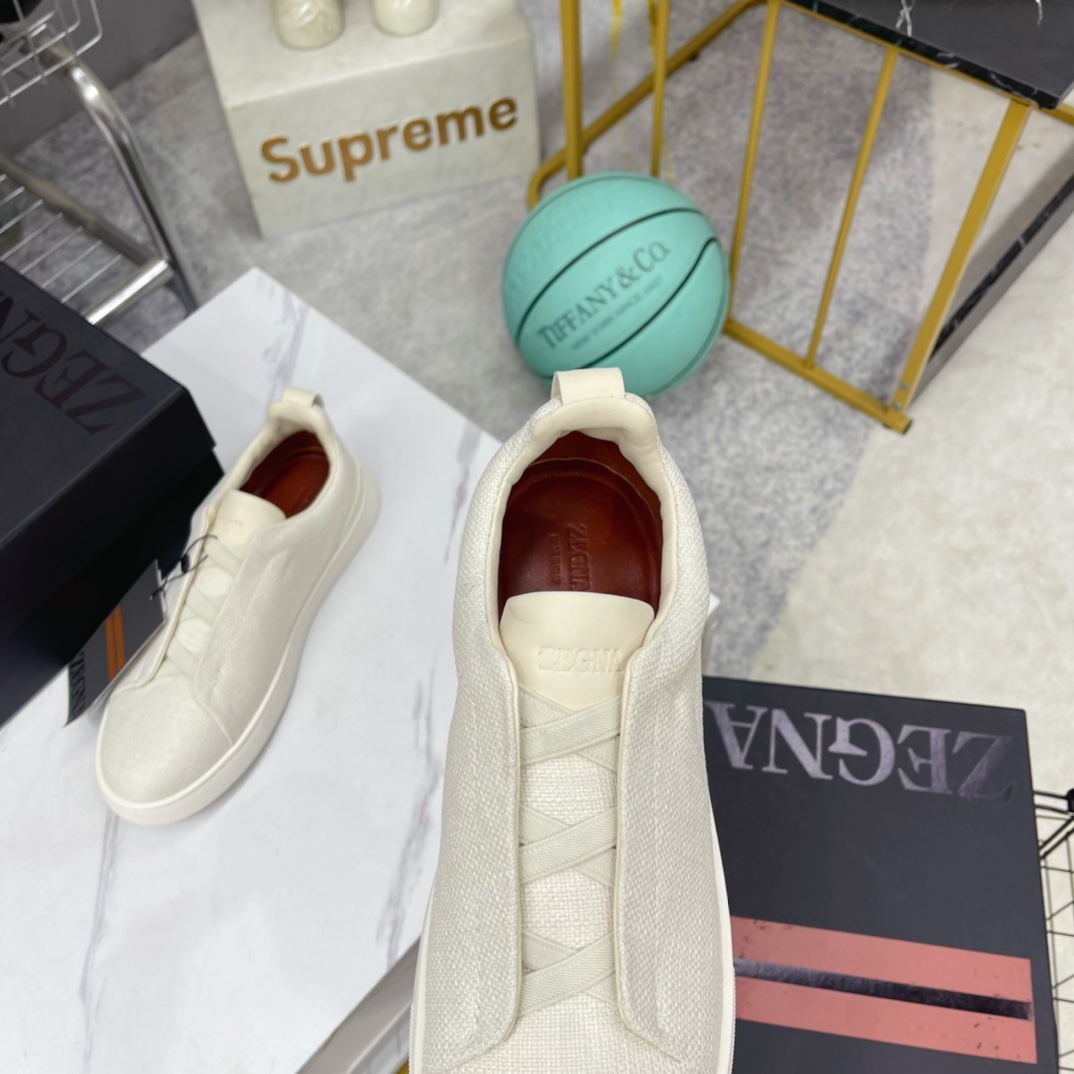 Zegna Triple Stitch Sneakers - PerfectKickZ