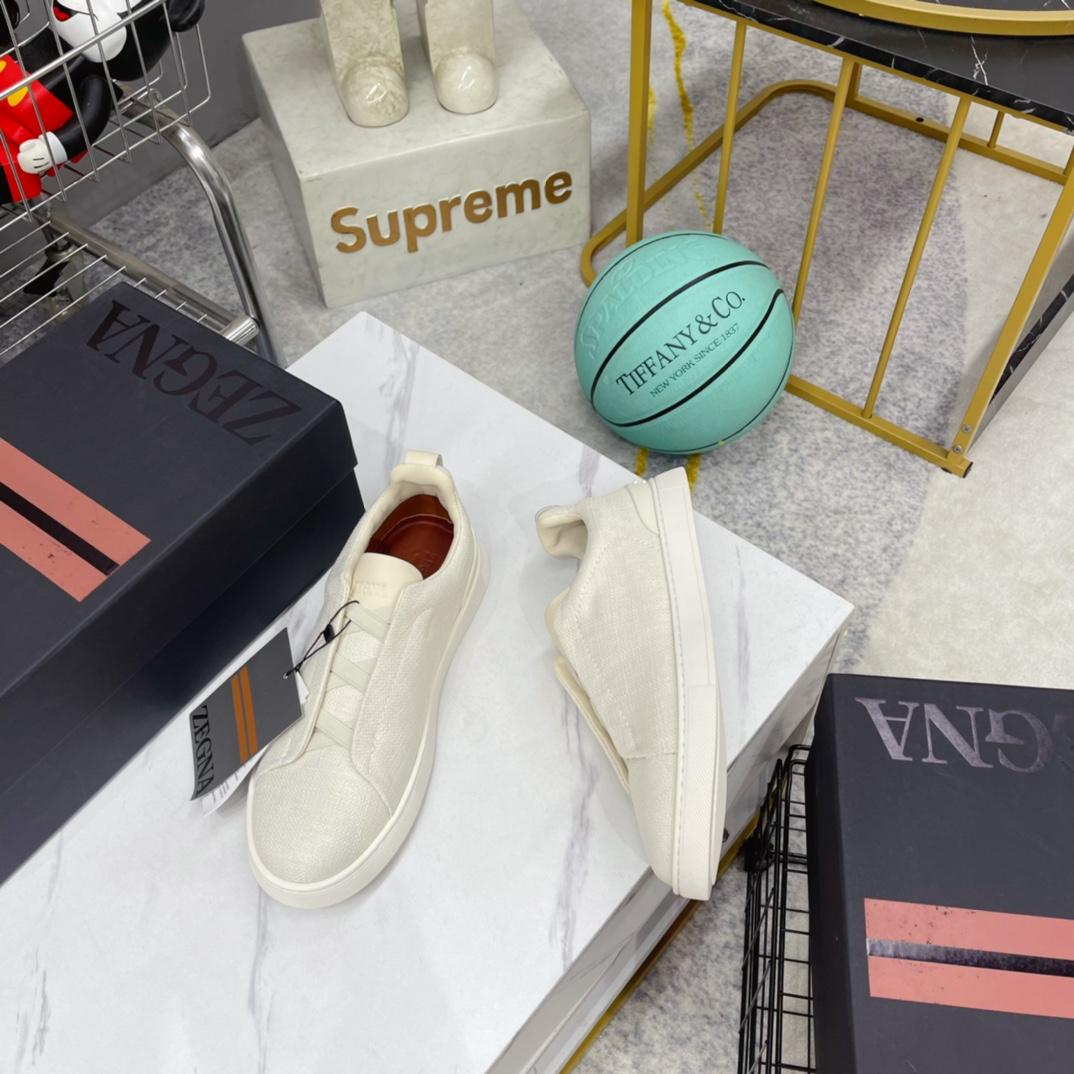 Zegna Triple Stitch Sneakers - PerfectKickZ
