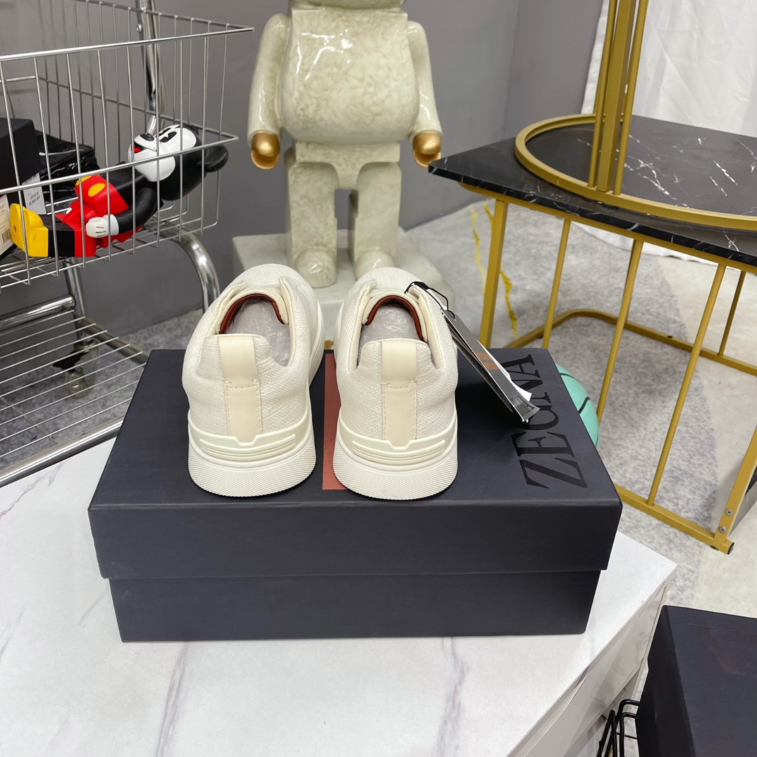 Zegna Triple Stitch Sneakers - PerfectKickZ