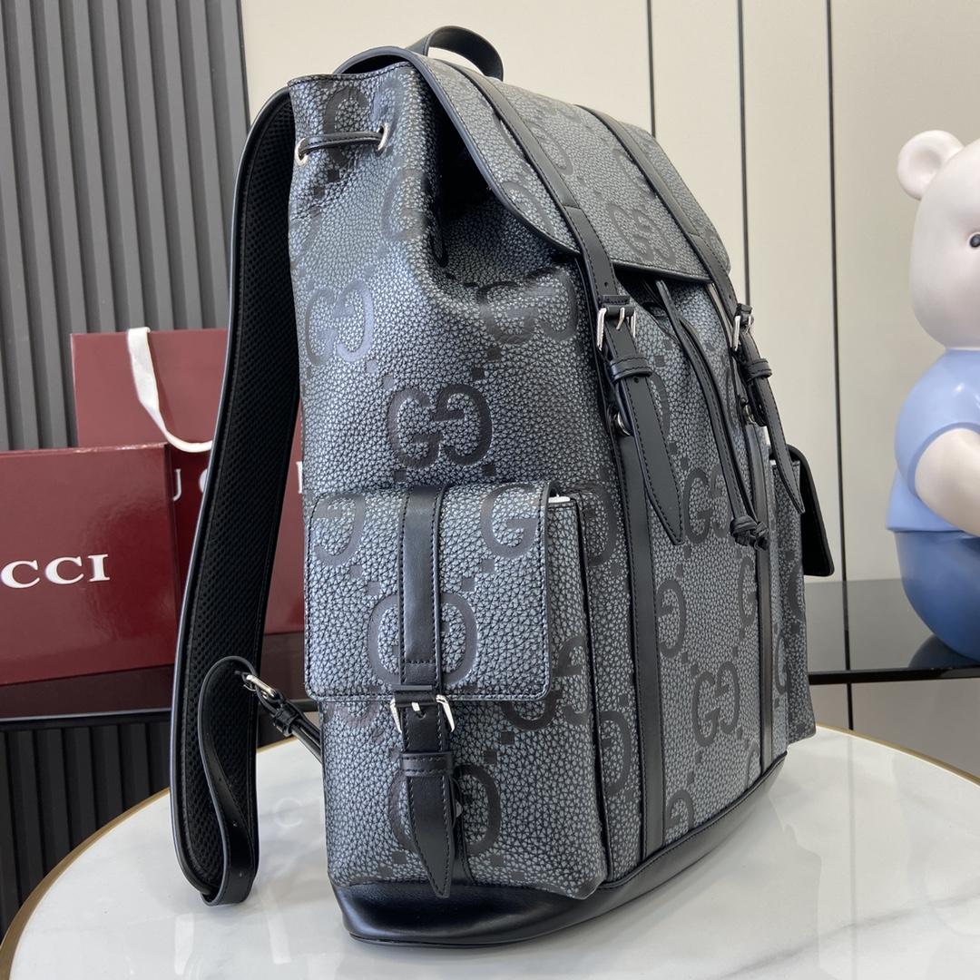 Gucci Large Jumbo GG Backpack - PerfectKickZ