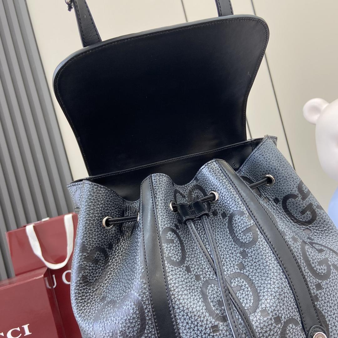 Gucci Large Jumbo GG Backpack - PerfectKickZ
