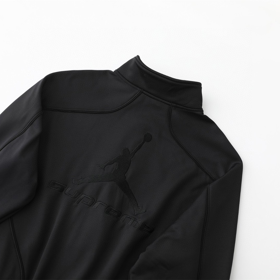Supreme x Jordan Tricot Track Jacket - PerfectKickZ