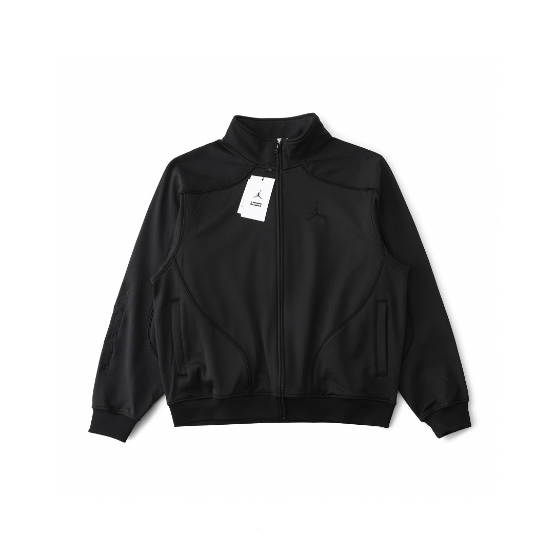 Supreme x Jordan Tricot Track Jacket - PerfectKickZ