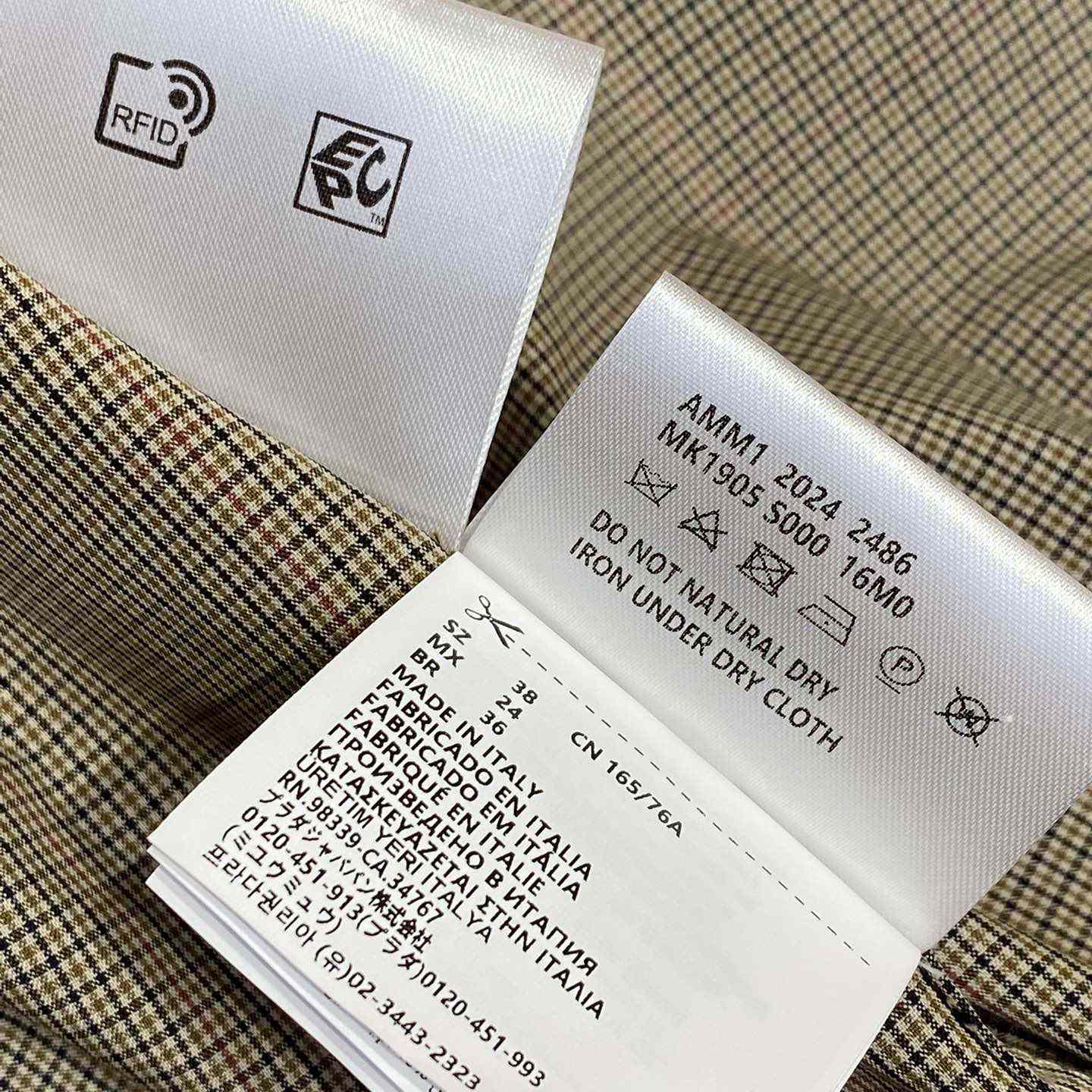 Miu Miu Technical Check Shirt - PerfectKickZ