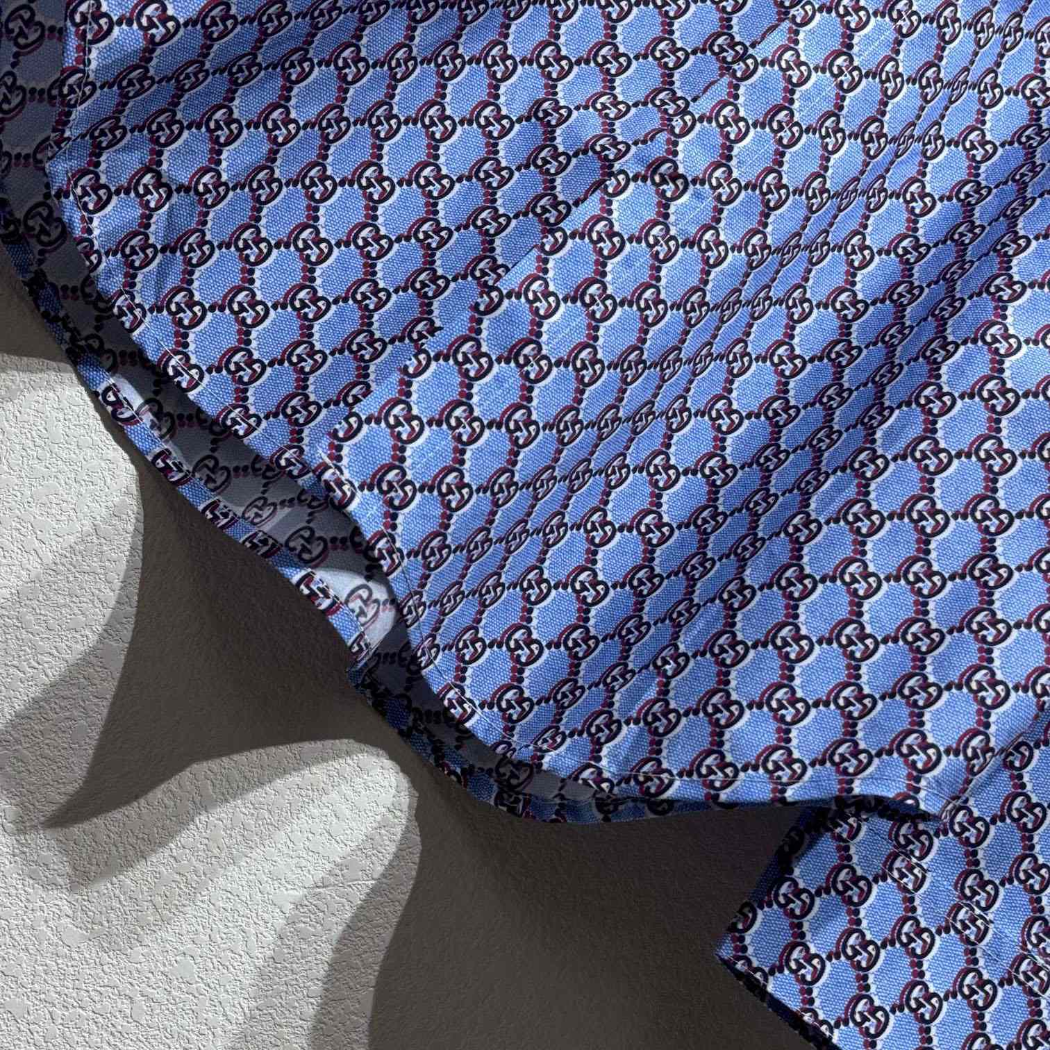 Gucci Printed Cotton Shirt - PerfectKickZ