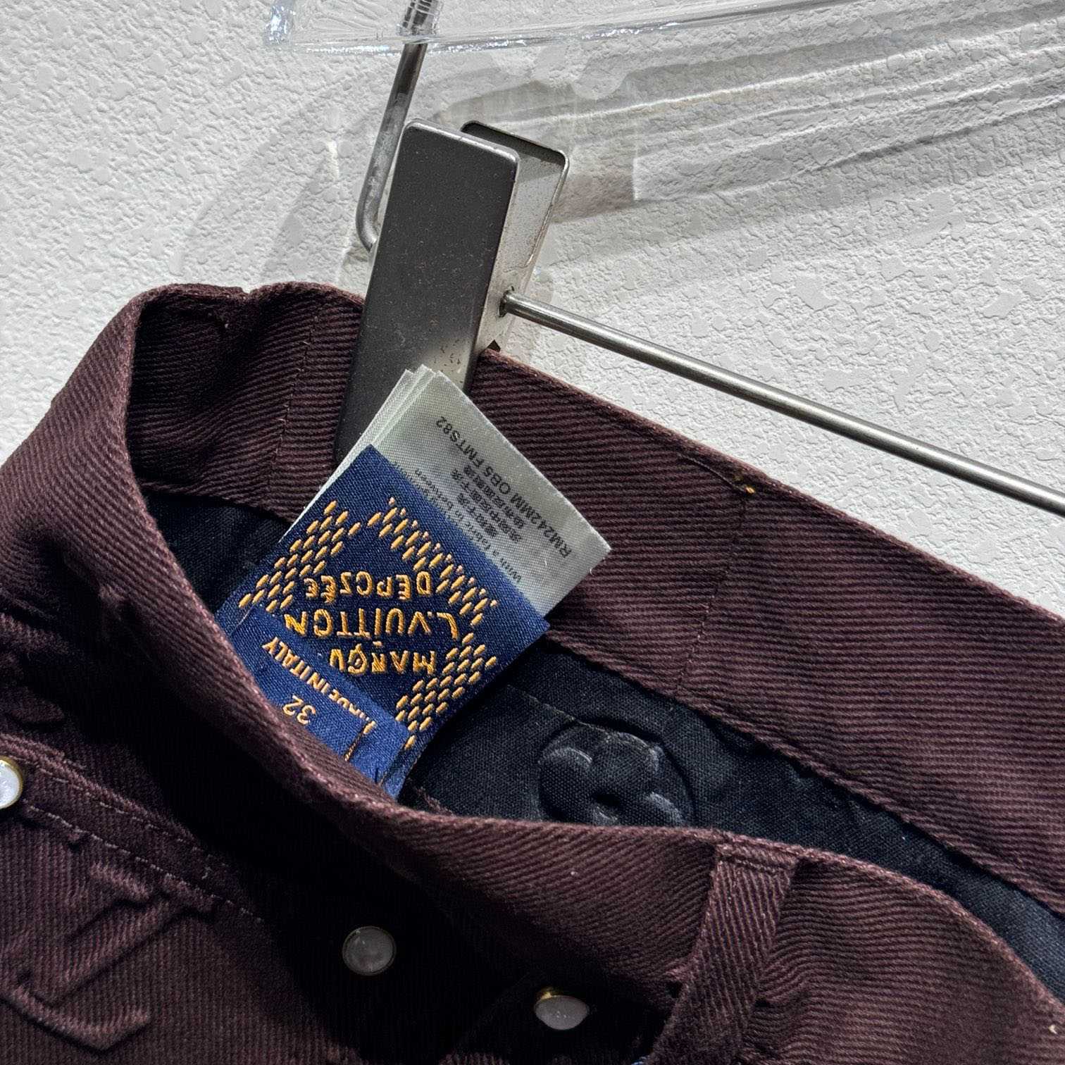 Louis Vuitton Monogram Embossed Skate Pants    - 