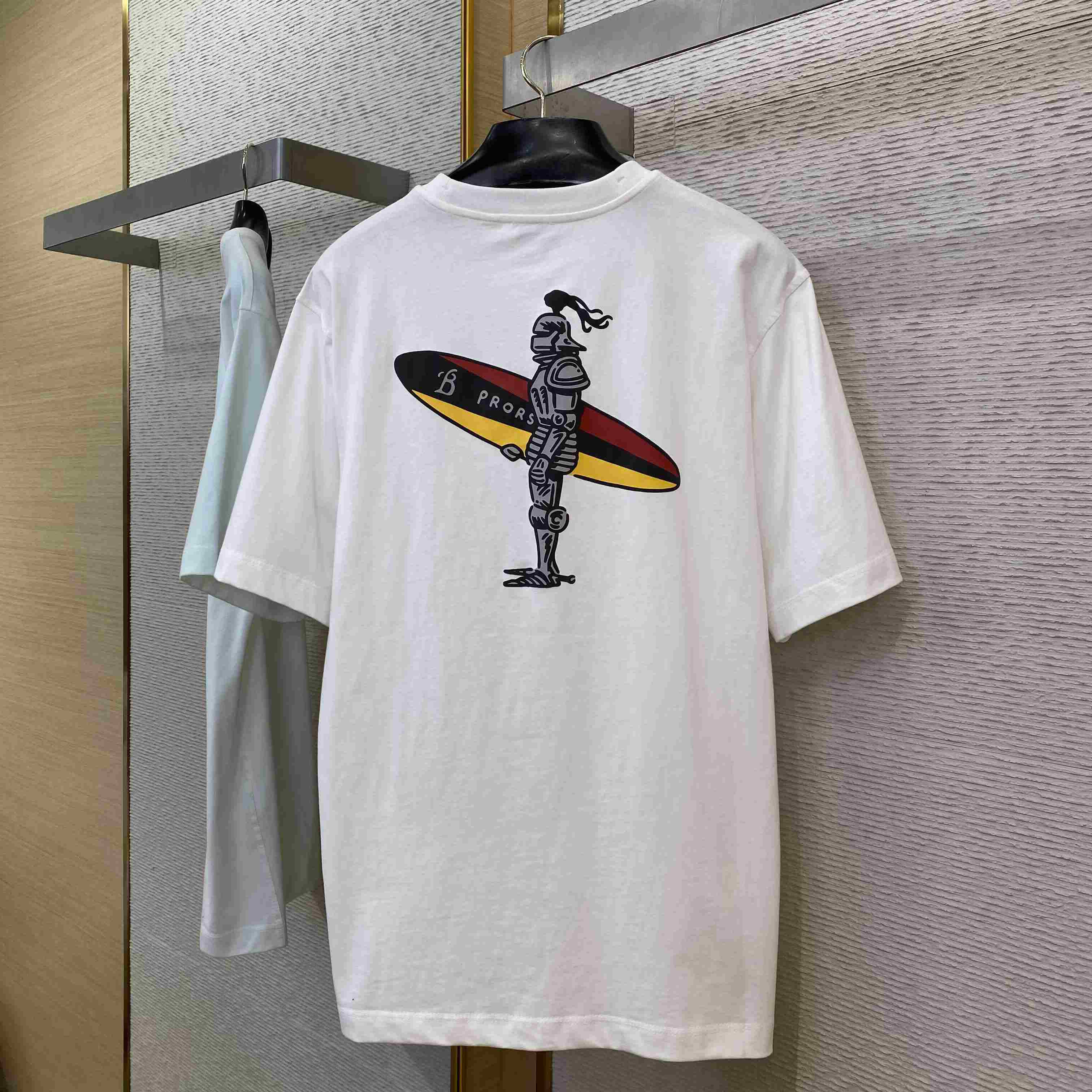 Burberry Surfer Knight Cotton T-shirt - PerfectKickZ