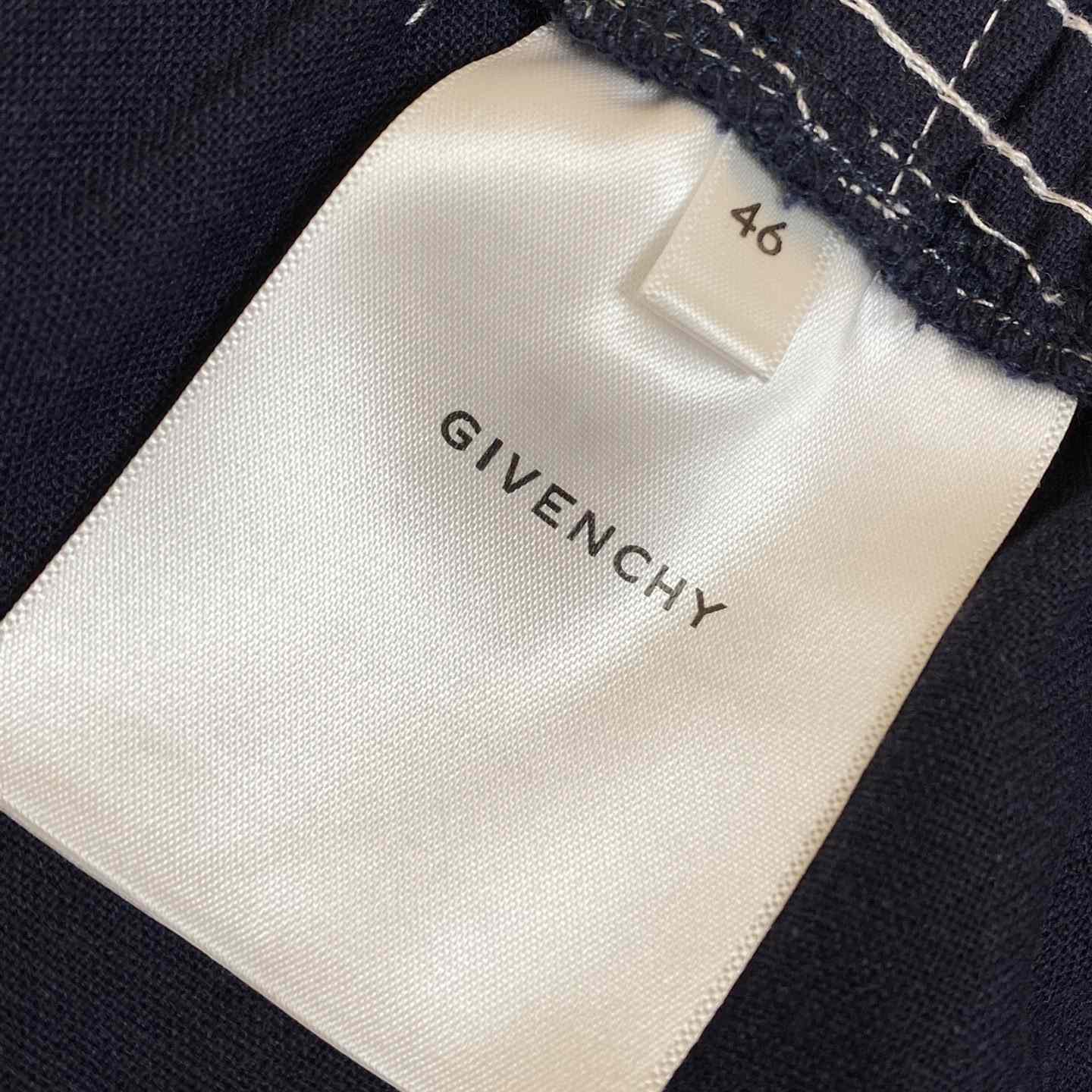 Givenchy Linen Bermuda Shorts - PerfectKickZ