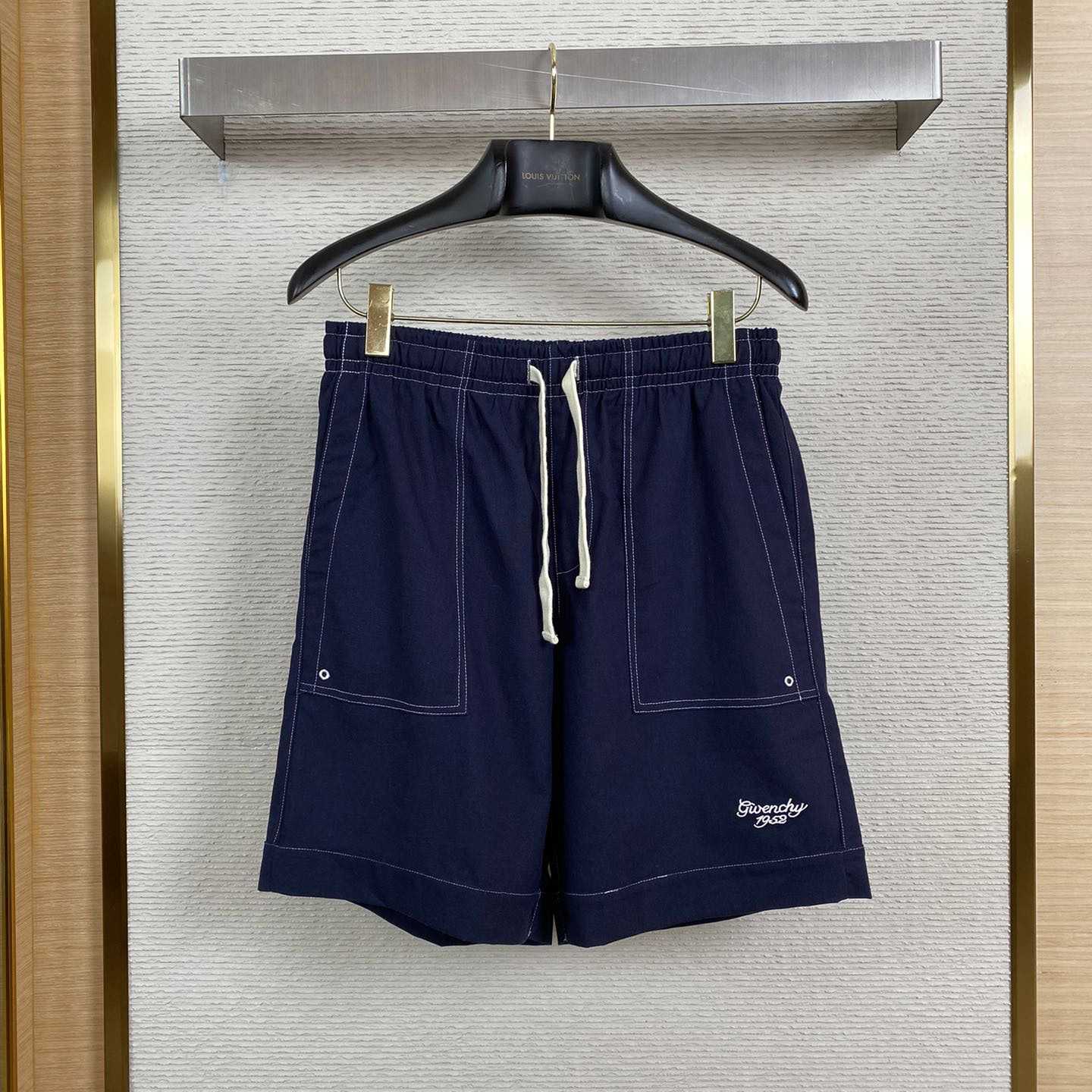 Givenchy Linen Bermuda Shorts - PerfectKickZ