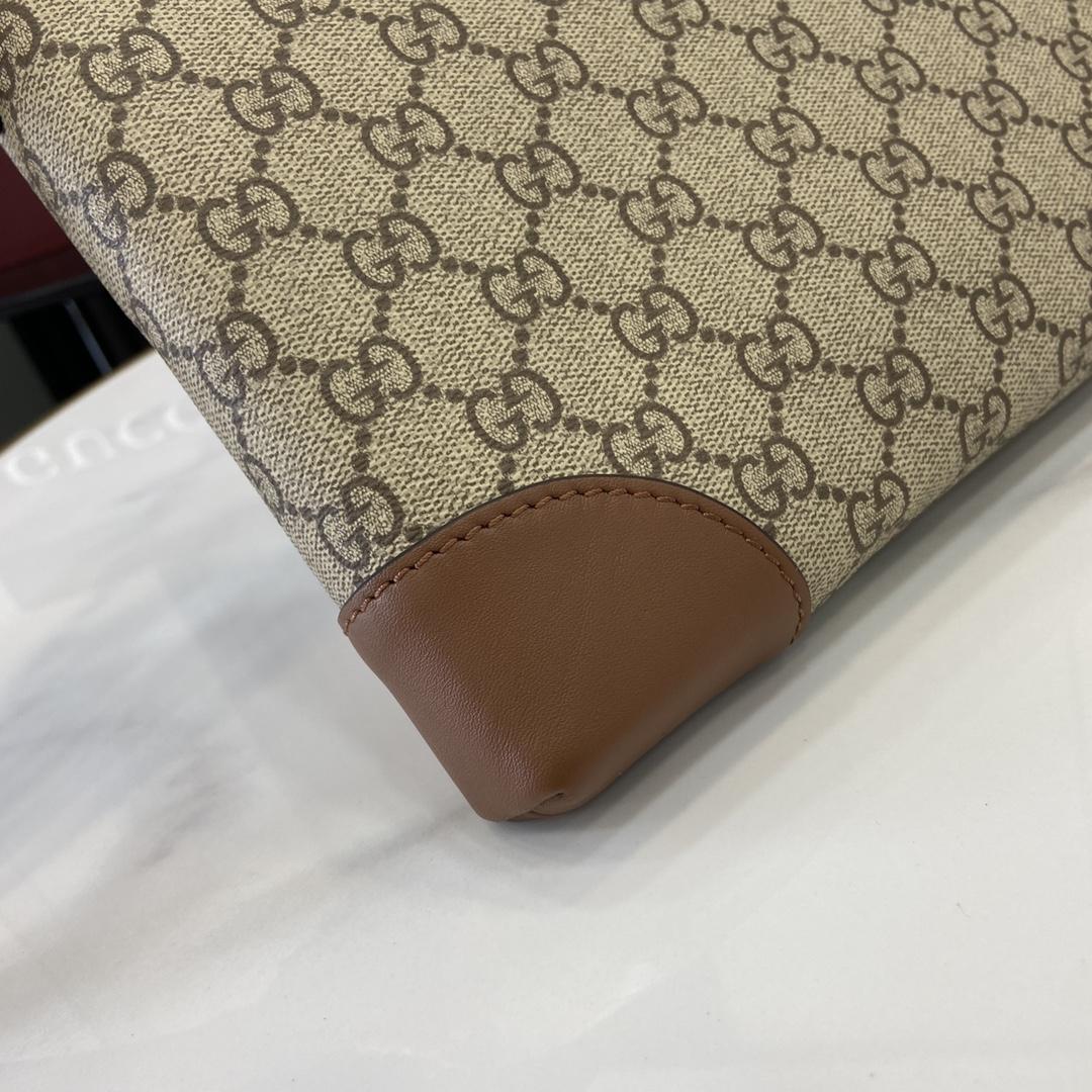 Gucci GG Emblem Small Business Case - PerfectKickZ