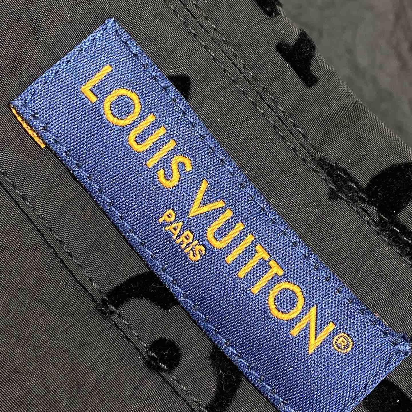 Louis Vuitton Flocked Monogram Shorts - PerfectKickZ