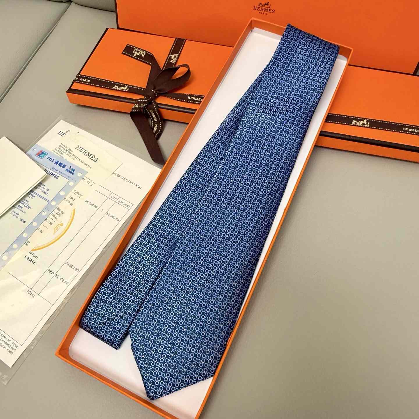 Hermes Maillons Vagues Tie - PerfectKickZ