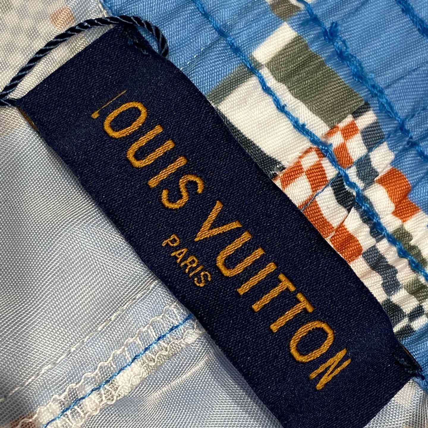 Louis Vuitton × Virgil Abloh Damier Swim Shorts - PerfectKickZ