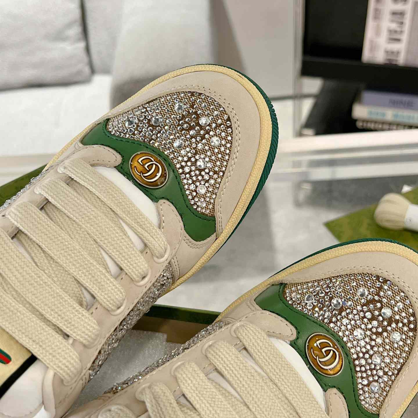 Gucci Women's Screener Sneaker - PerfectKickZ