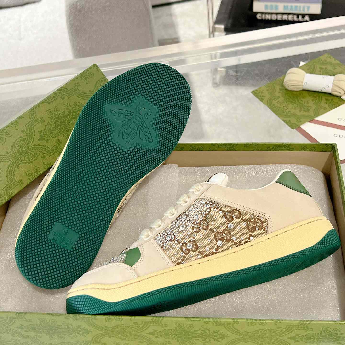 Gucci Women's Screener Sneaker - PerfectKickZ