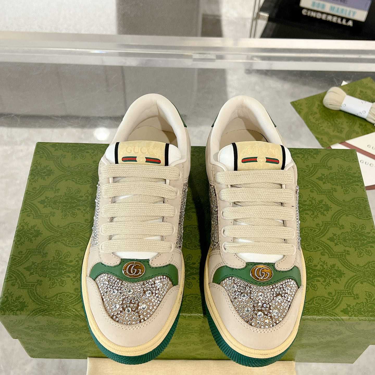Gucci Women's Screener Sneaker - PerfectKickZ