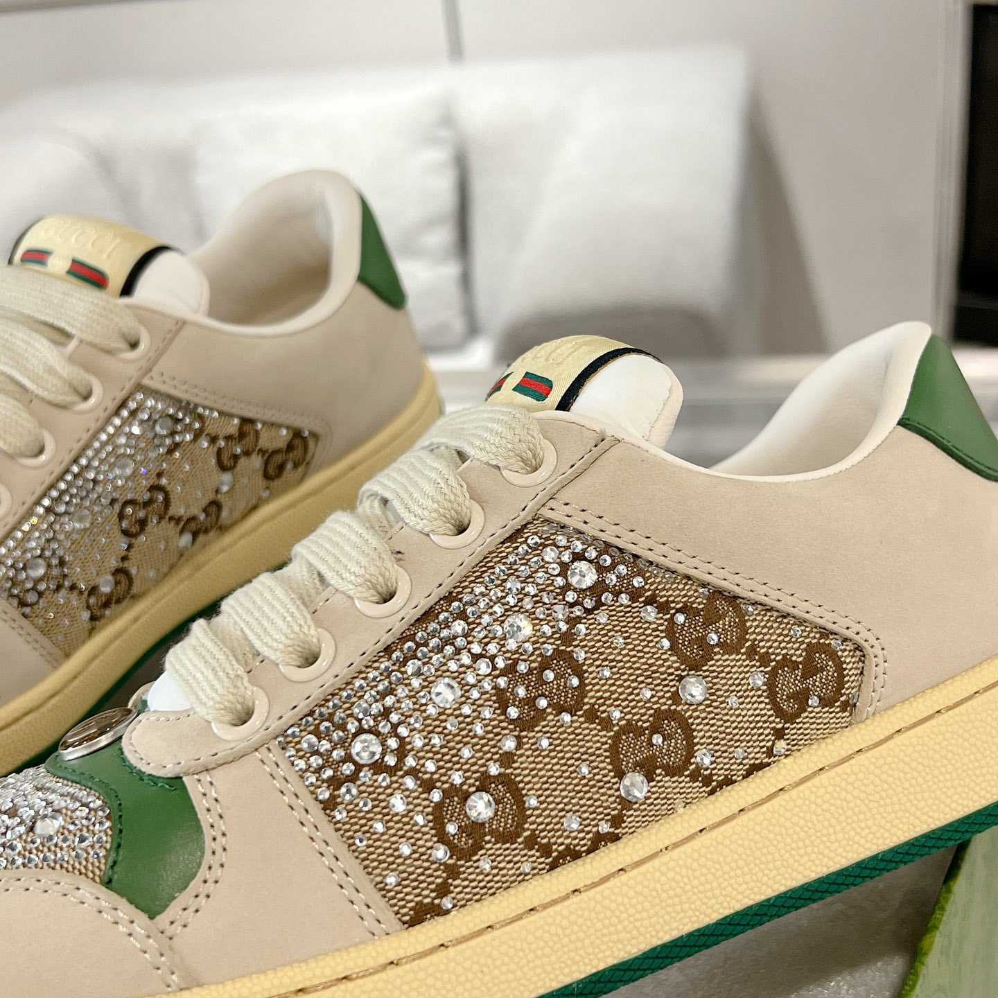 Gucci Women's Screener Sneaker - PerfectKickZ