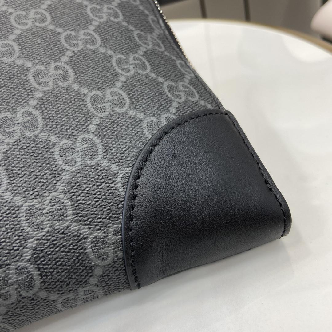 Gucci GG Emblem Small Business Case - PerfectKickZ