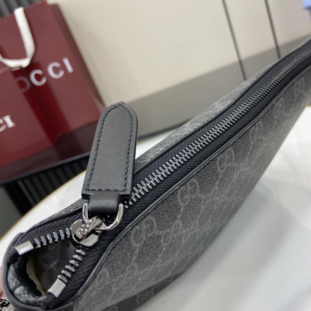 Gucci GG Emblem Small Business Case - PerfectKickZ