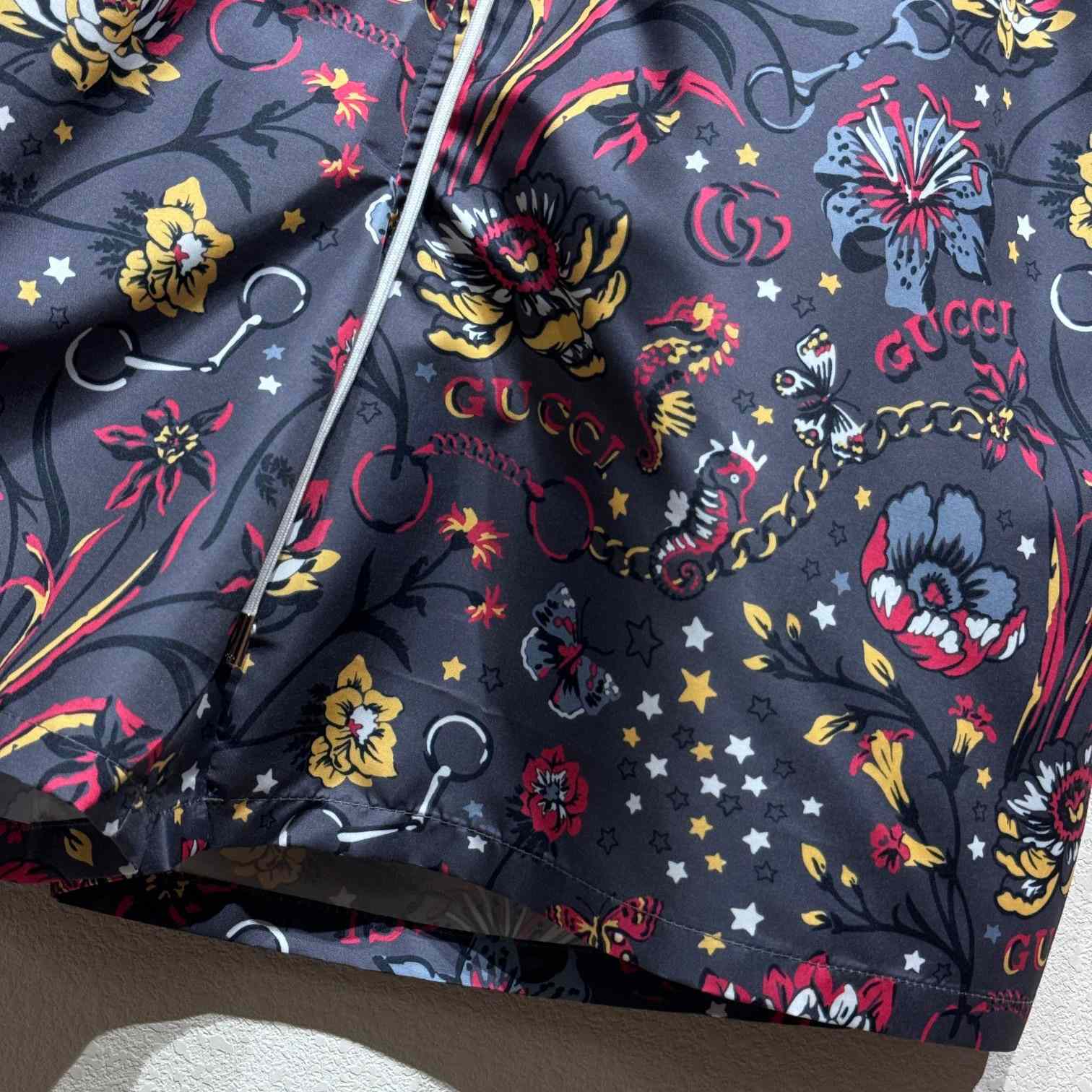Gucci Punk Floral-print Cotton Poplin Shorts - PerfectKickZ