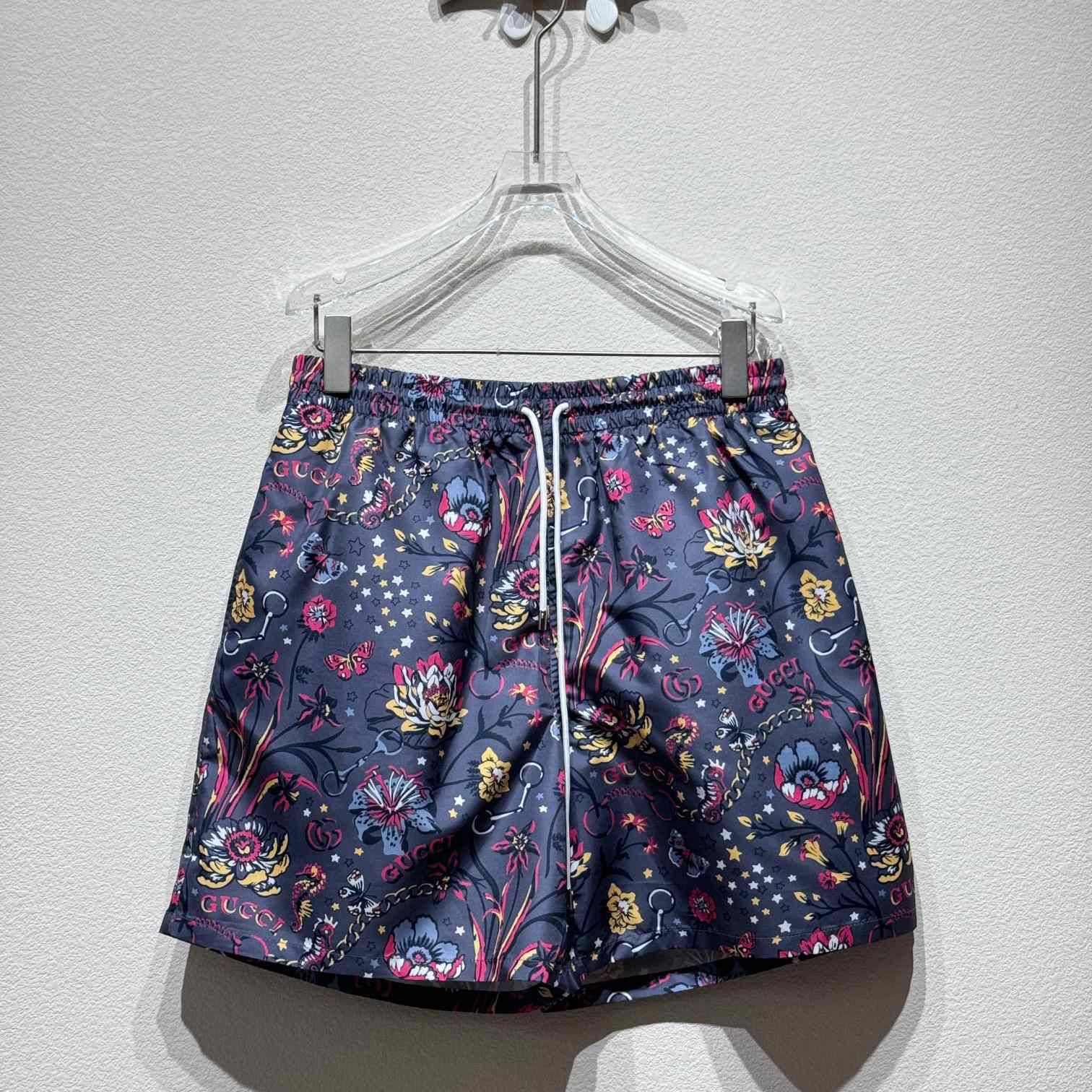 Gucci Punk Floral-print Cotton Poplin Shorts - PerfectKickZ
