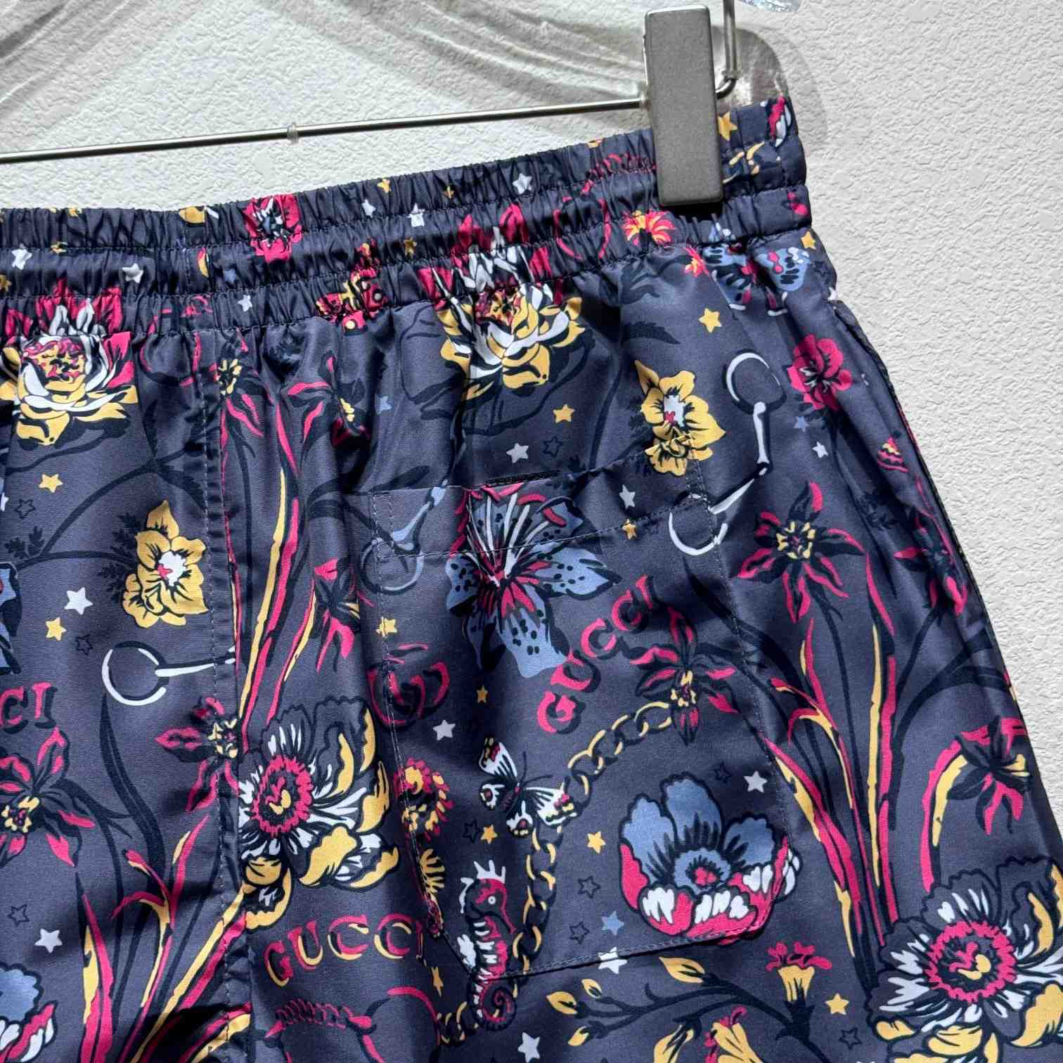 Gucci Punk Floral-print Cotton Poplin Shorts - PerfectKickZ