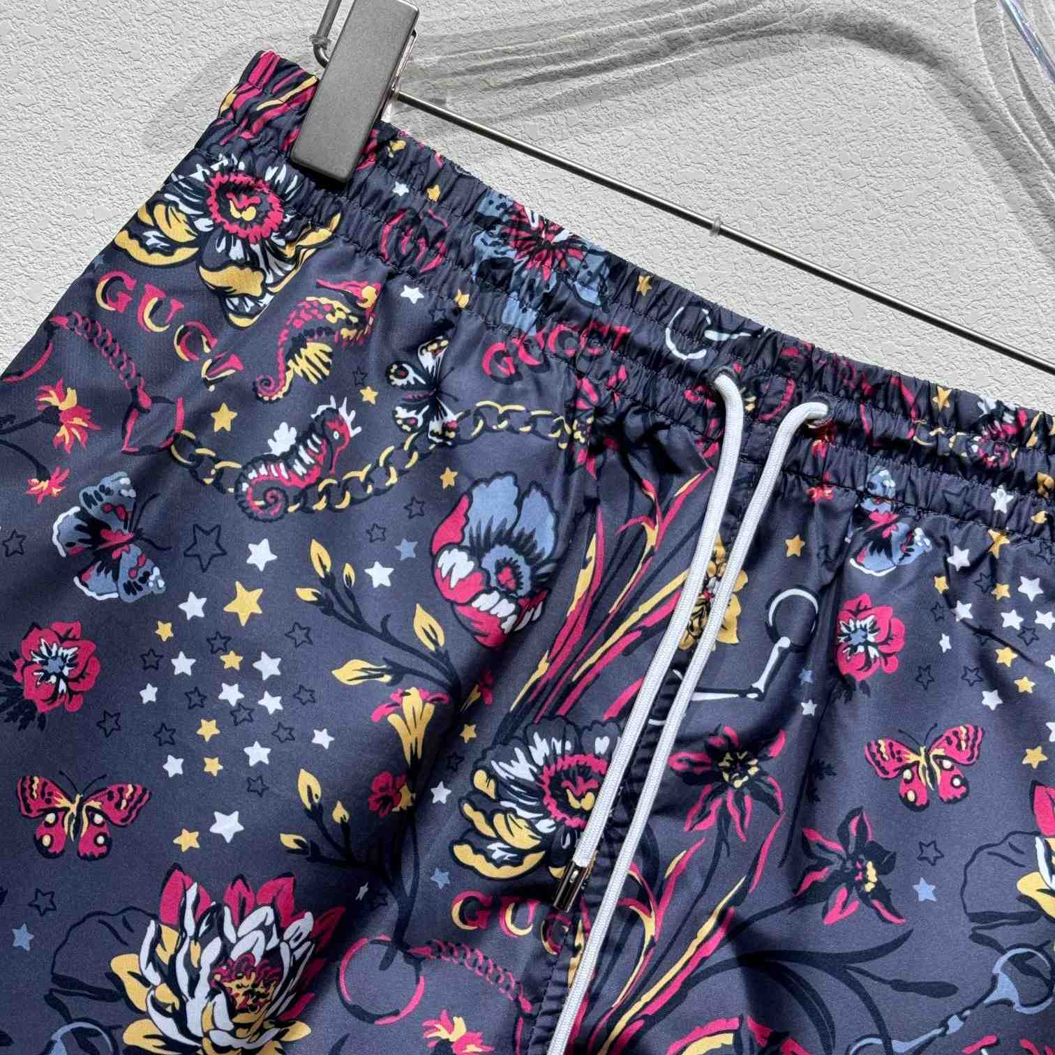 Gucci Punk Floral-print Cotton Poplin Shorts - PerfectKickZ