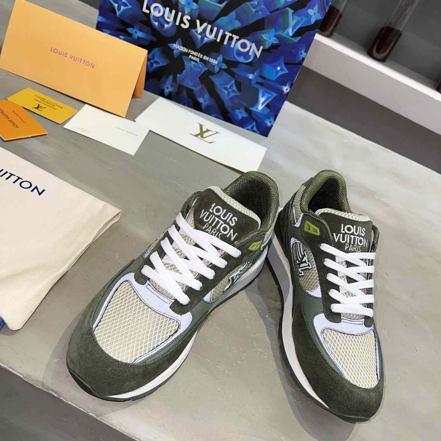 Louis Vuitton Run Away Sneaker   (upon uk size) - PerfectKickZ