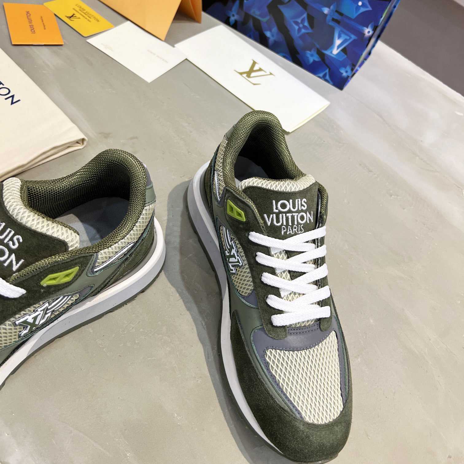 Louis Vuitton Run Away Sneaker   (upon uk size) - PerfectKickZ