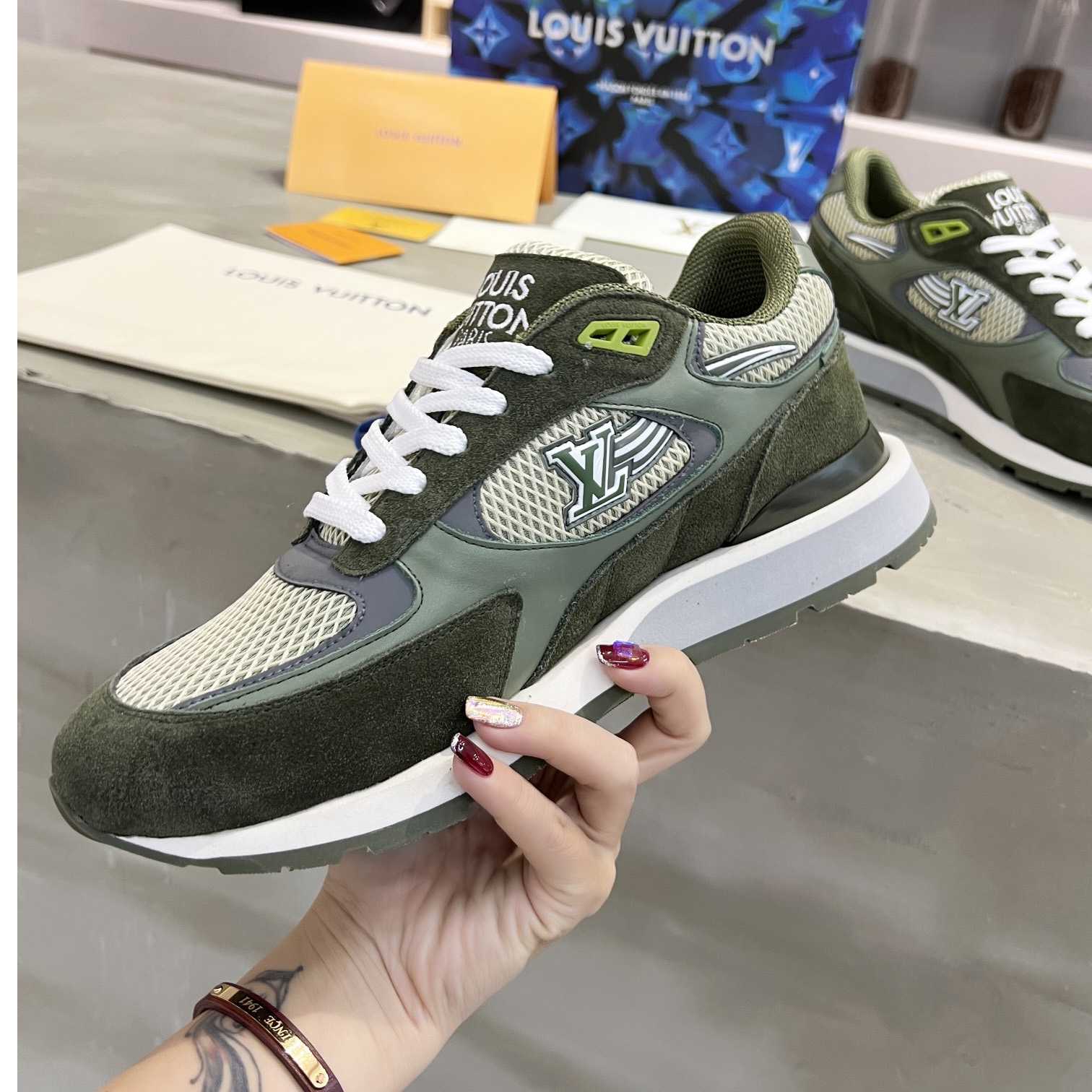 Louis Vuitton Run Away Sneaker   (upon uk size) - PerfectKickZ