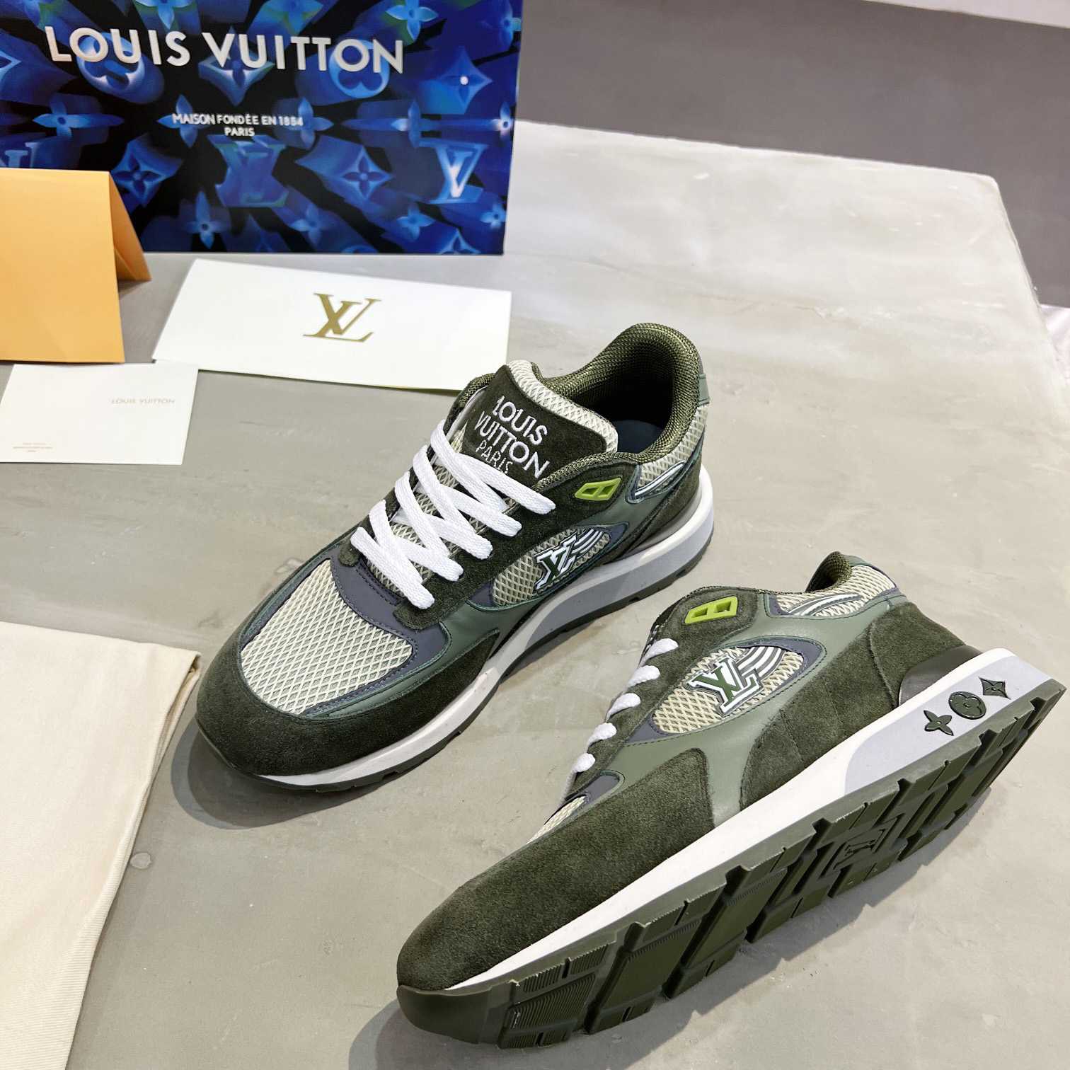 Louis Vuitton Run Away Sneaker   (upon uk size) - PerfectKickZ