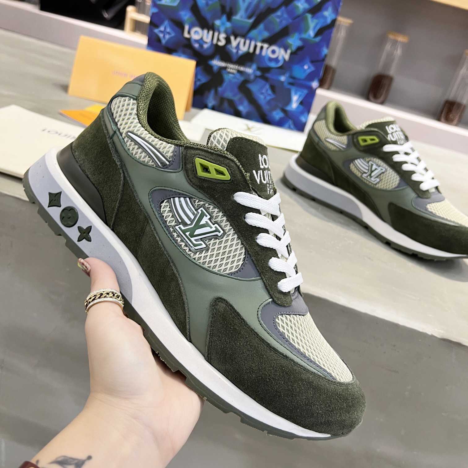 Louis Vuitton Run Away Sneaker   (upon uk size) - PerfectKickZ