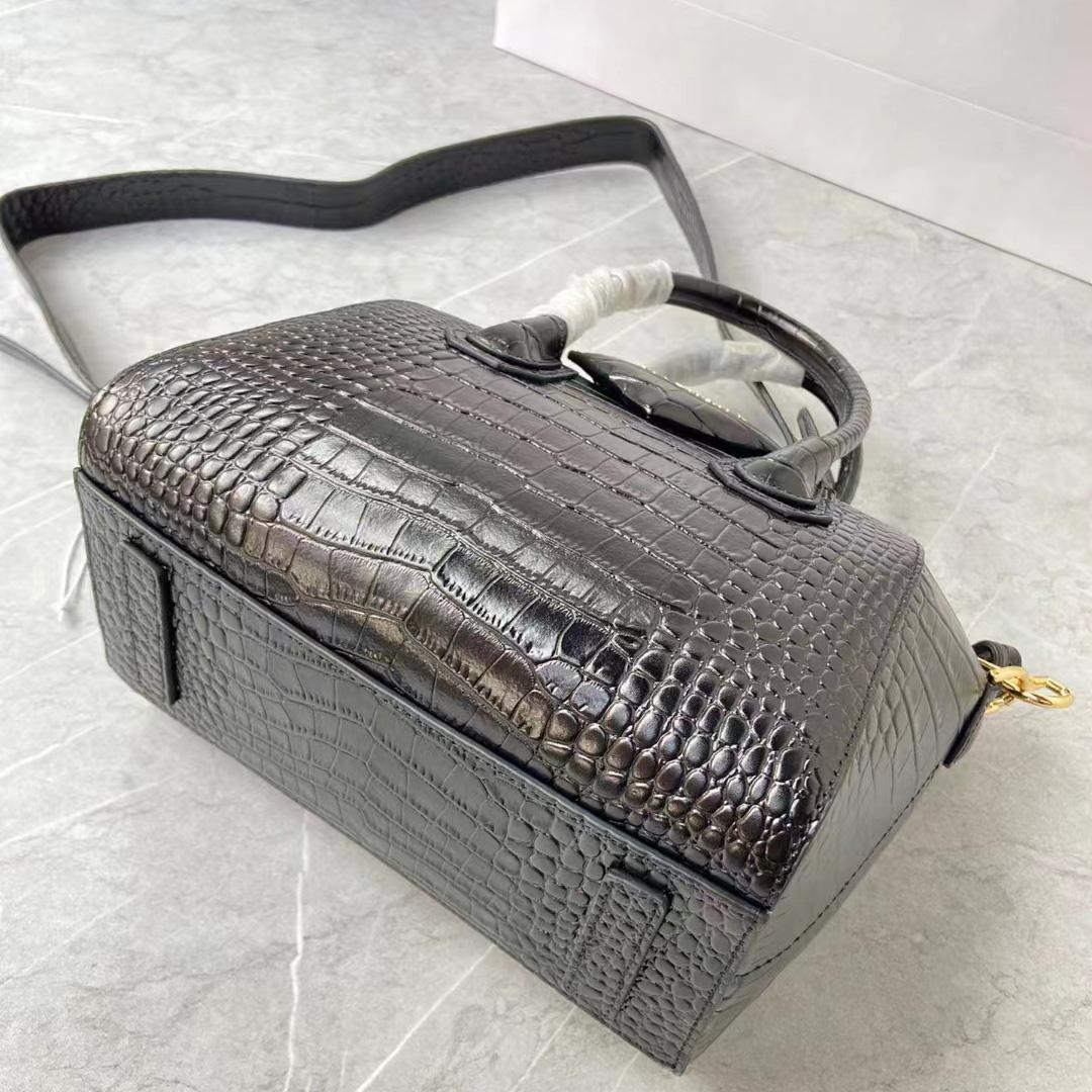 Givenchy Mini Antigona Bag In Crocodile Effect Leather - PerfectKickZ