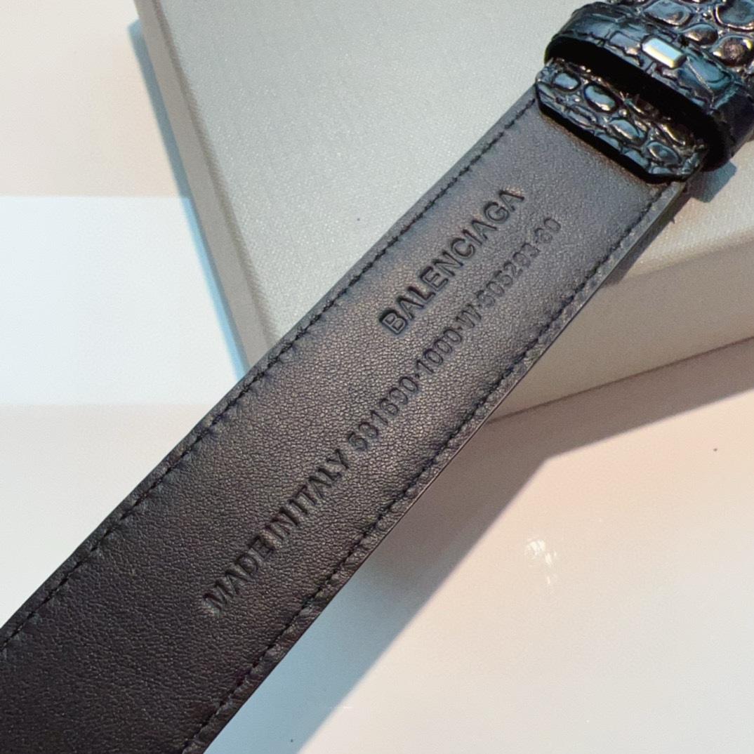 Balenciaga Leather Belt - PerfectKickZ