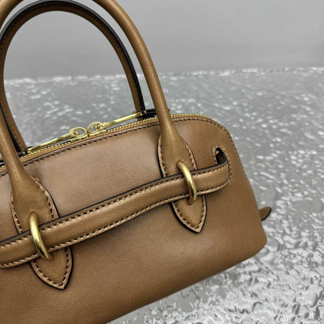 Miu Miu Aventure Leather Tote Bag (21x 8x 13cm) - PerfectKickZ