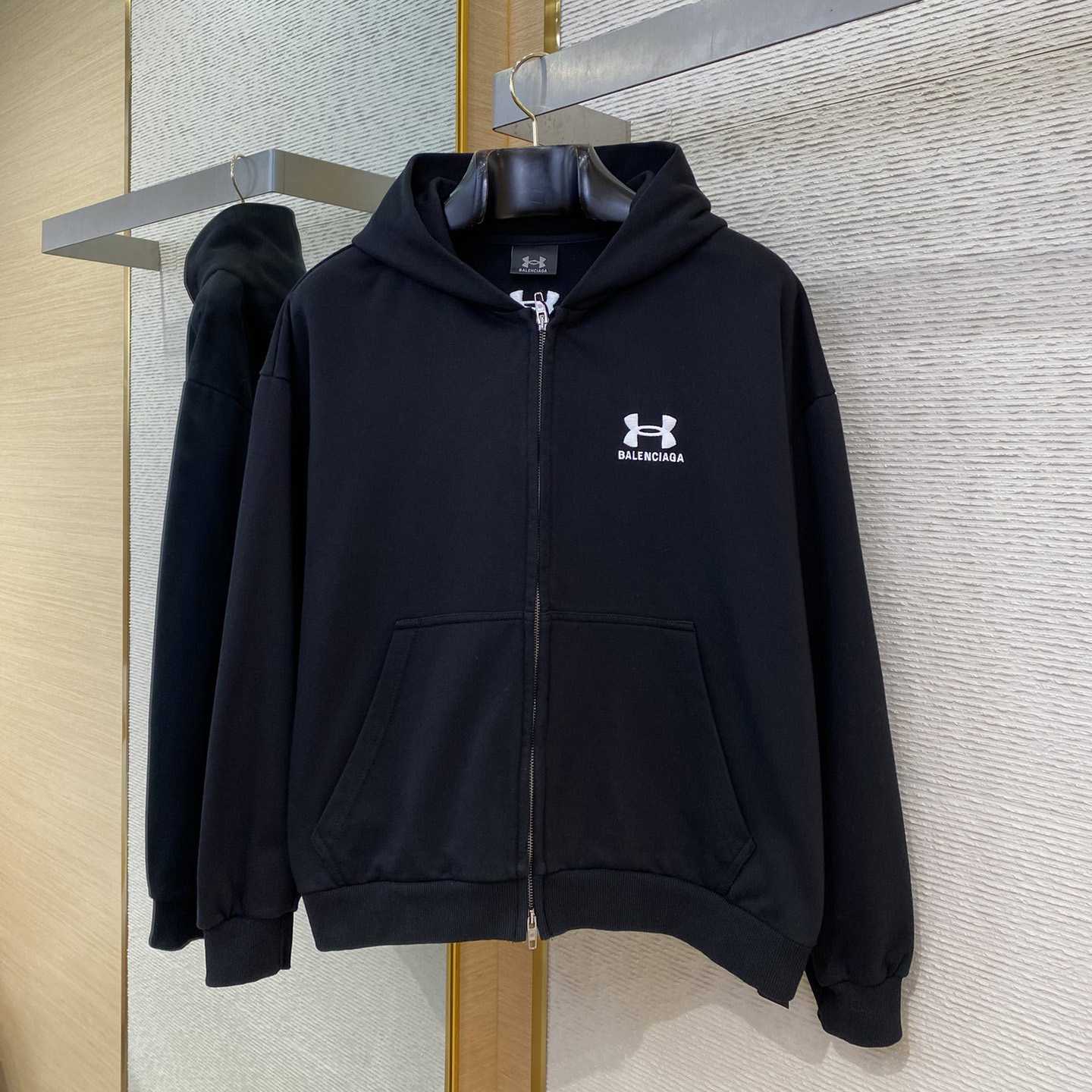 Balenciaga Under Armour® Zip-Up Hoodie Regular Fit - PerfectKickZ