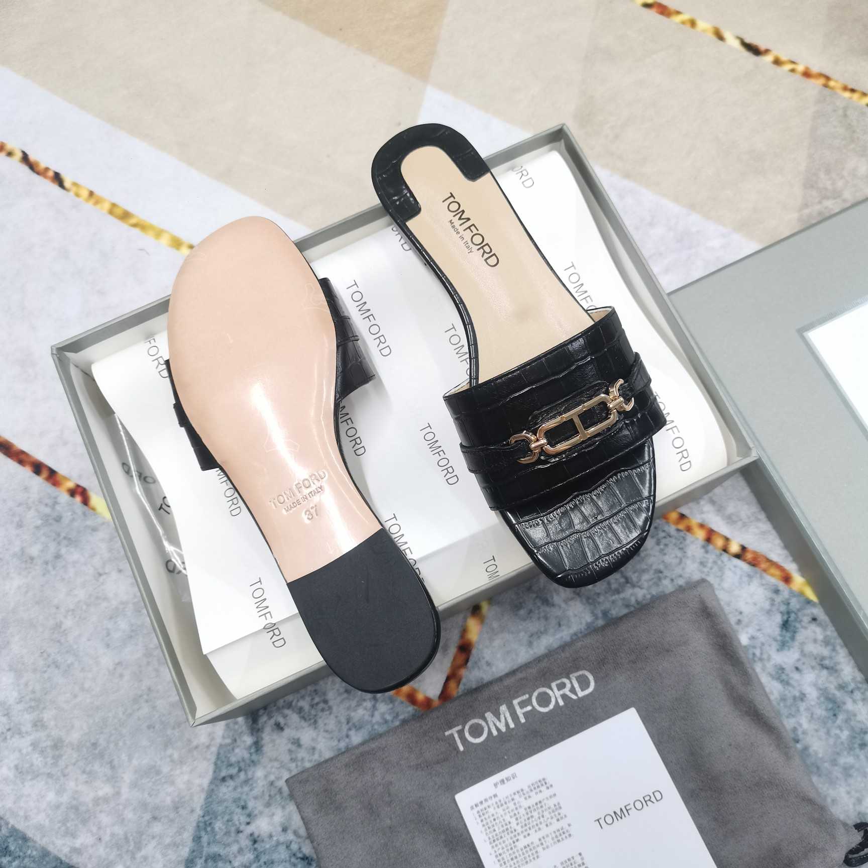 Tom Ford Whitney Slides - PerfectKickZ
