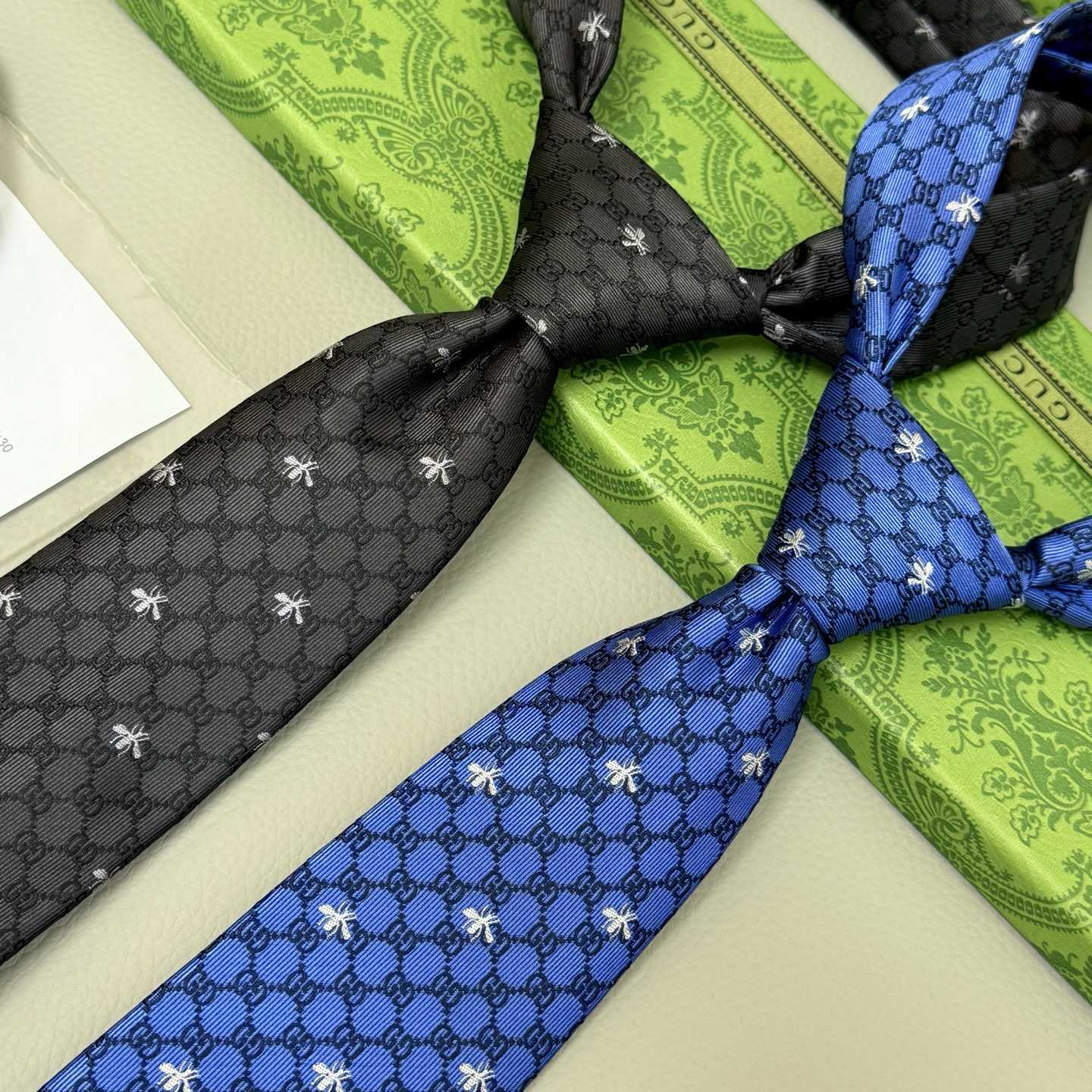 Gucci Silk Jacquard Tie - PerfectKickZ