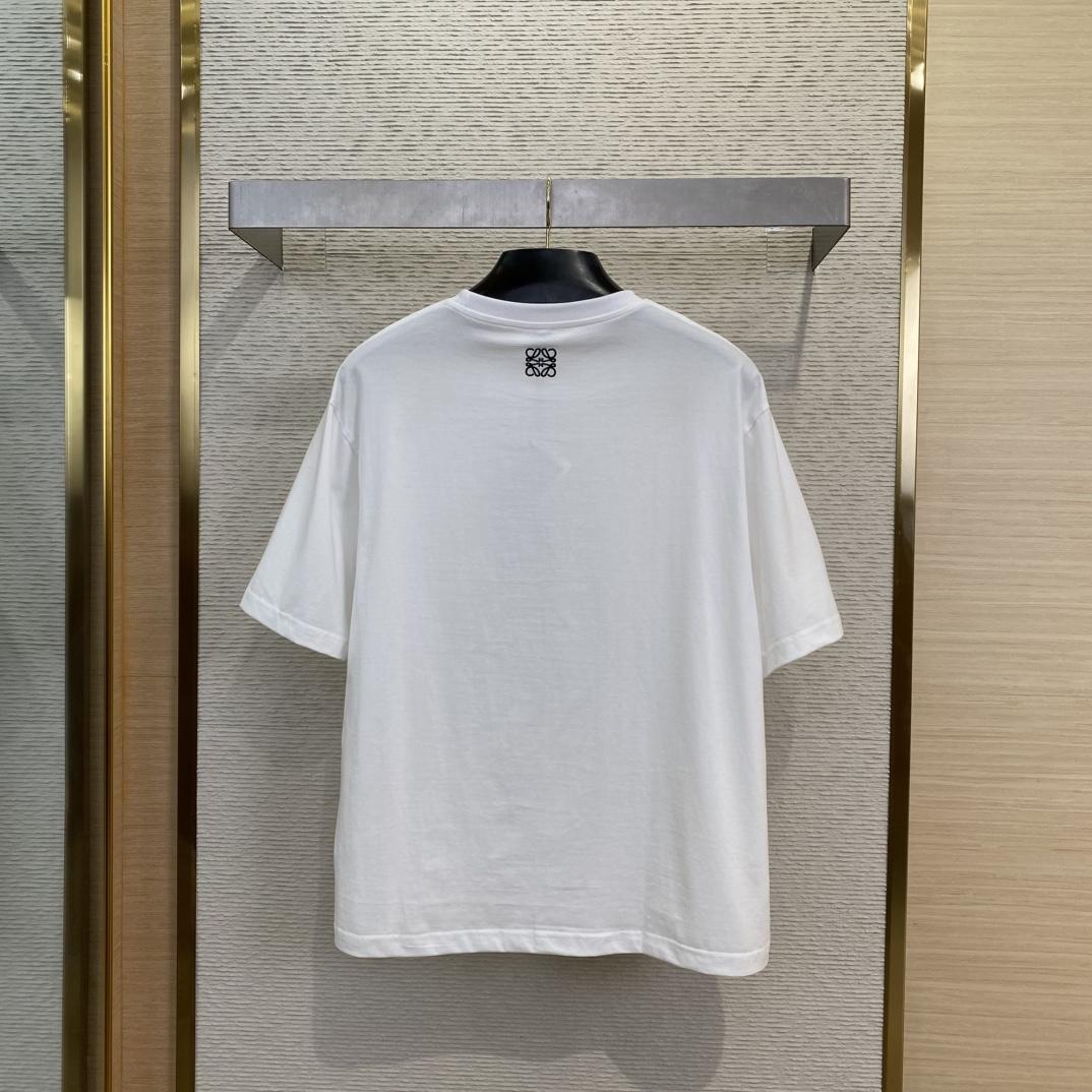 Loewe Loose fit T-shirt In Cotton - PerfectKickZ
