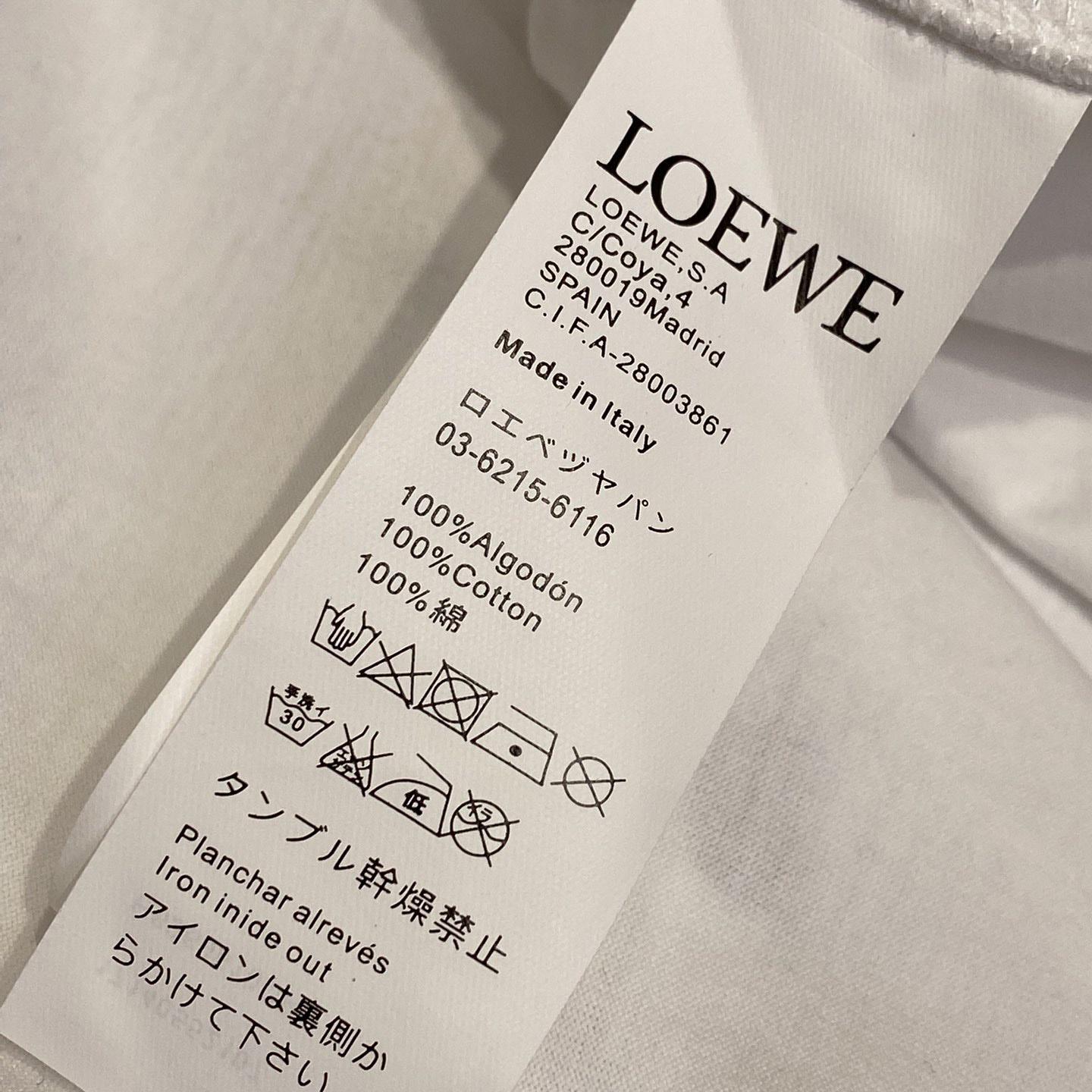Loewe Loose fit T-shirt In Cotton - PerfectKickZ