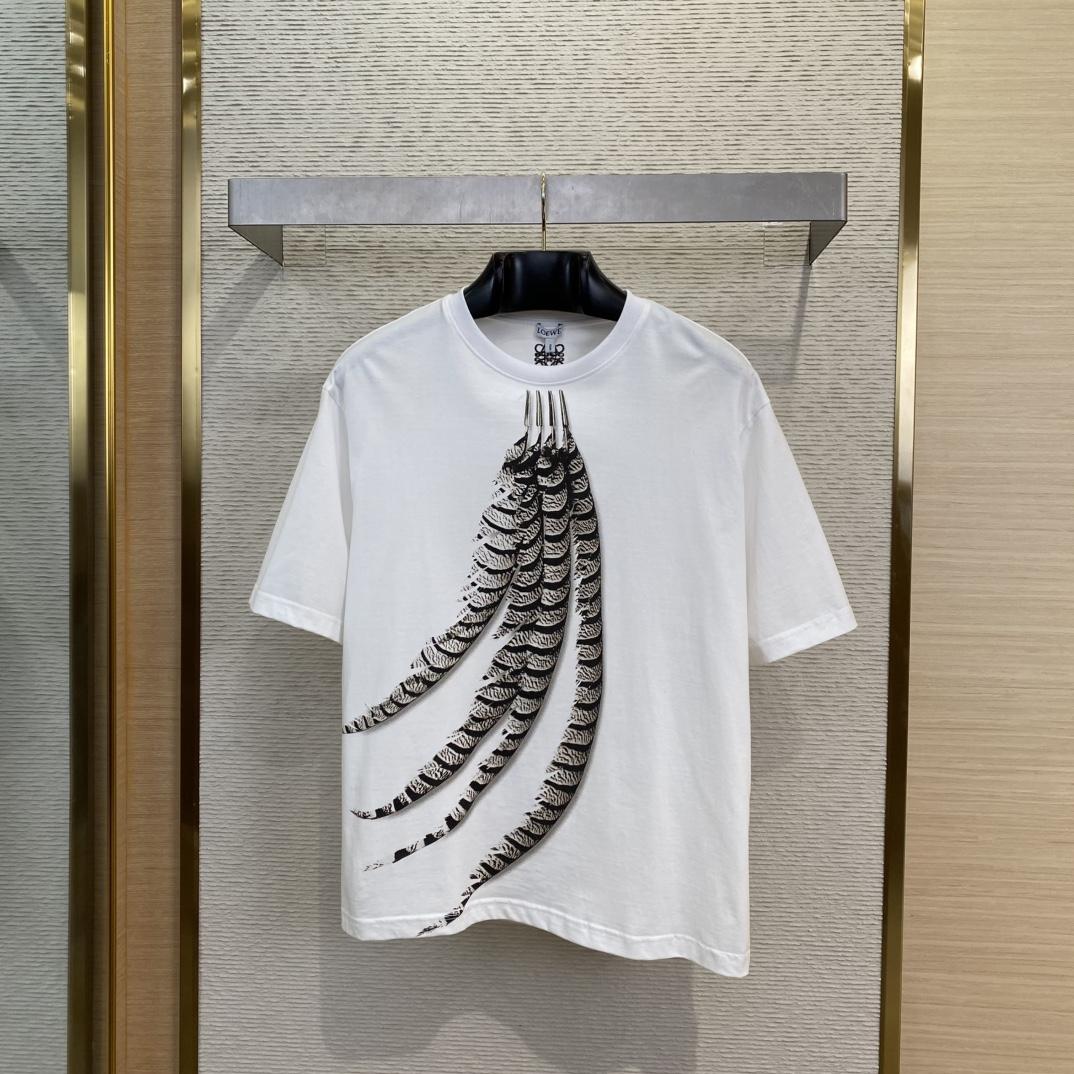 Loewe Loose fit T-shirt In Cotton - PerfectKickZ