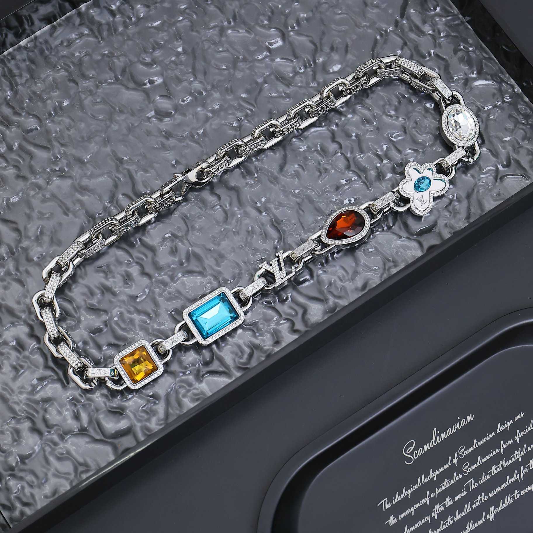 Louis Vuitton Paradise Stone Necklace   - PerfectKickZ