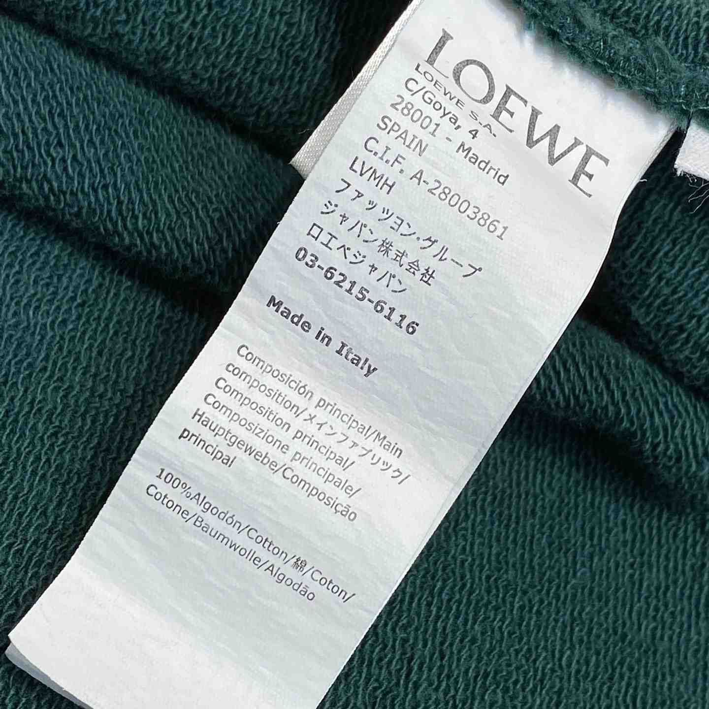 Loewe Regular Fit Sweatshirt In Cotton - PerfectKickZ