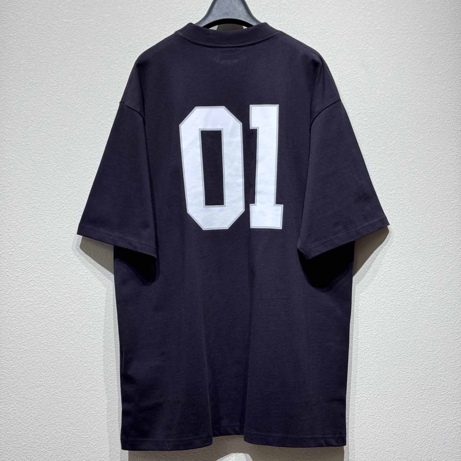 Balenciaga Basketball Series - Oversized T-Shirt In Black - PerfectKickZ